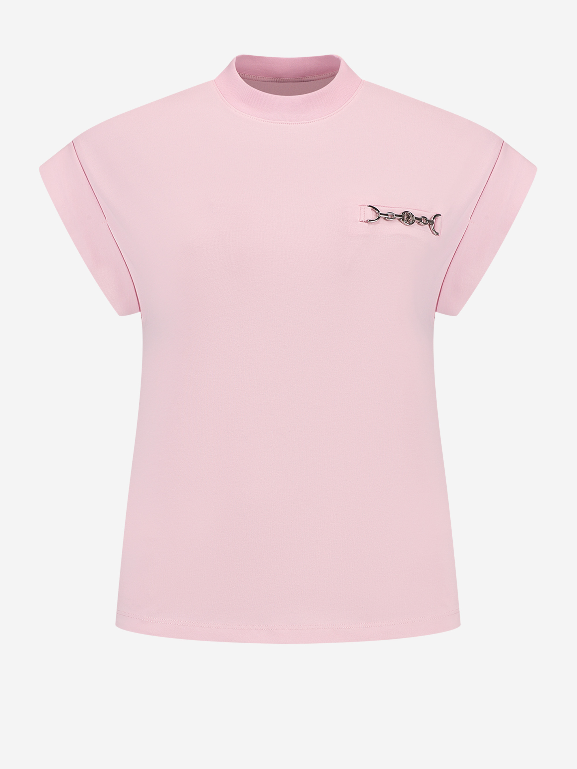 T-shirt met boxy fit