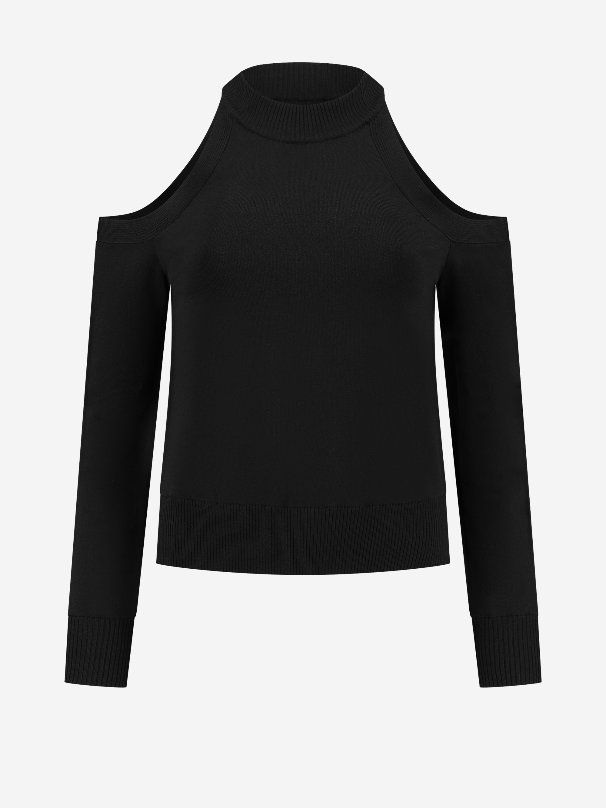 Sweater met open schouders