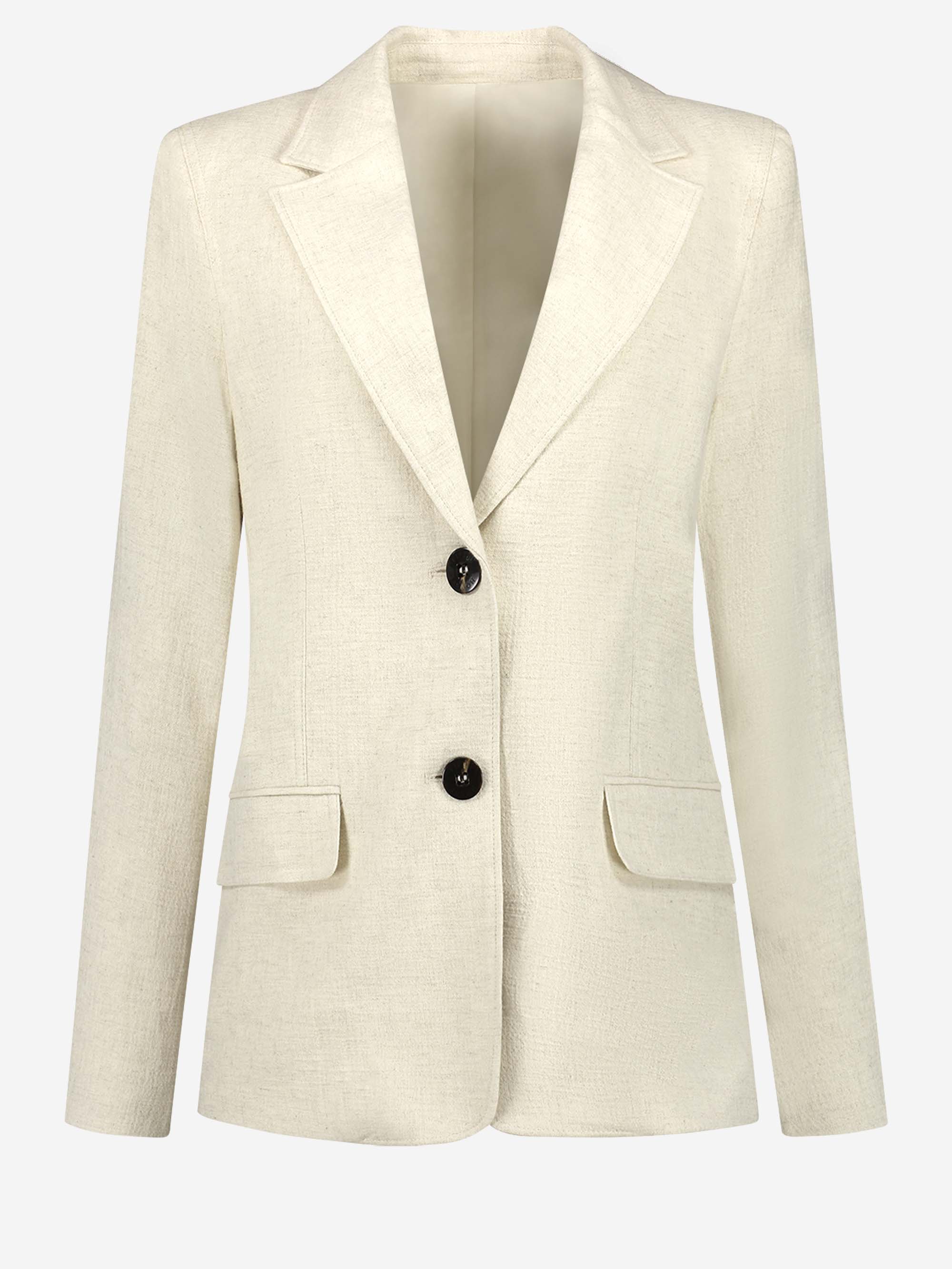 Straight Melange blazer 