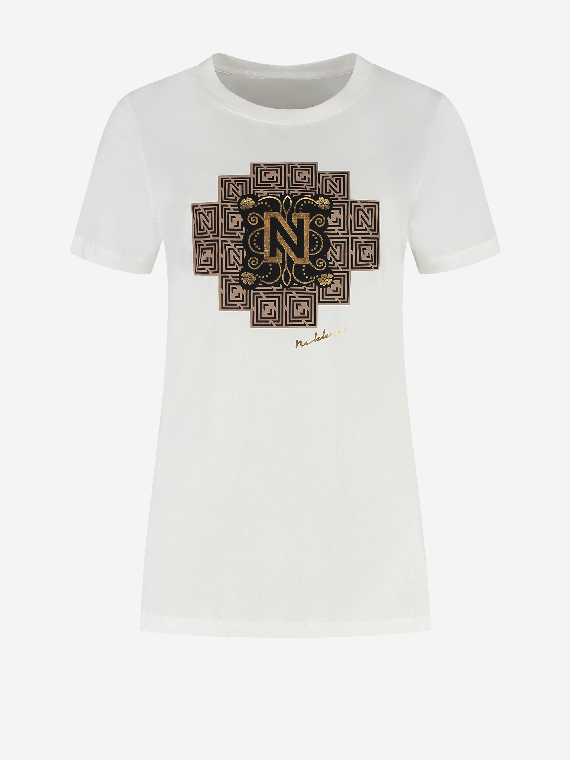 T-shirt with graphic logo print