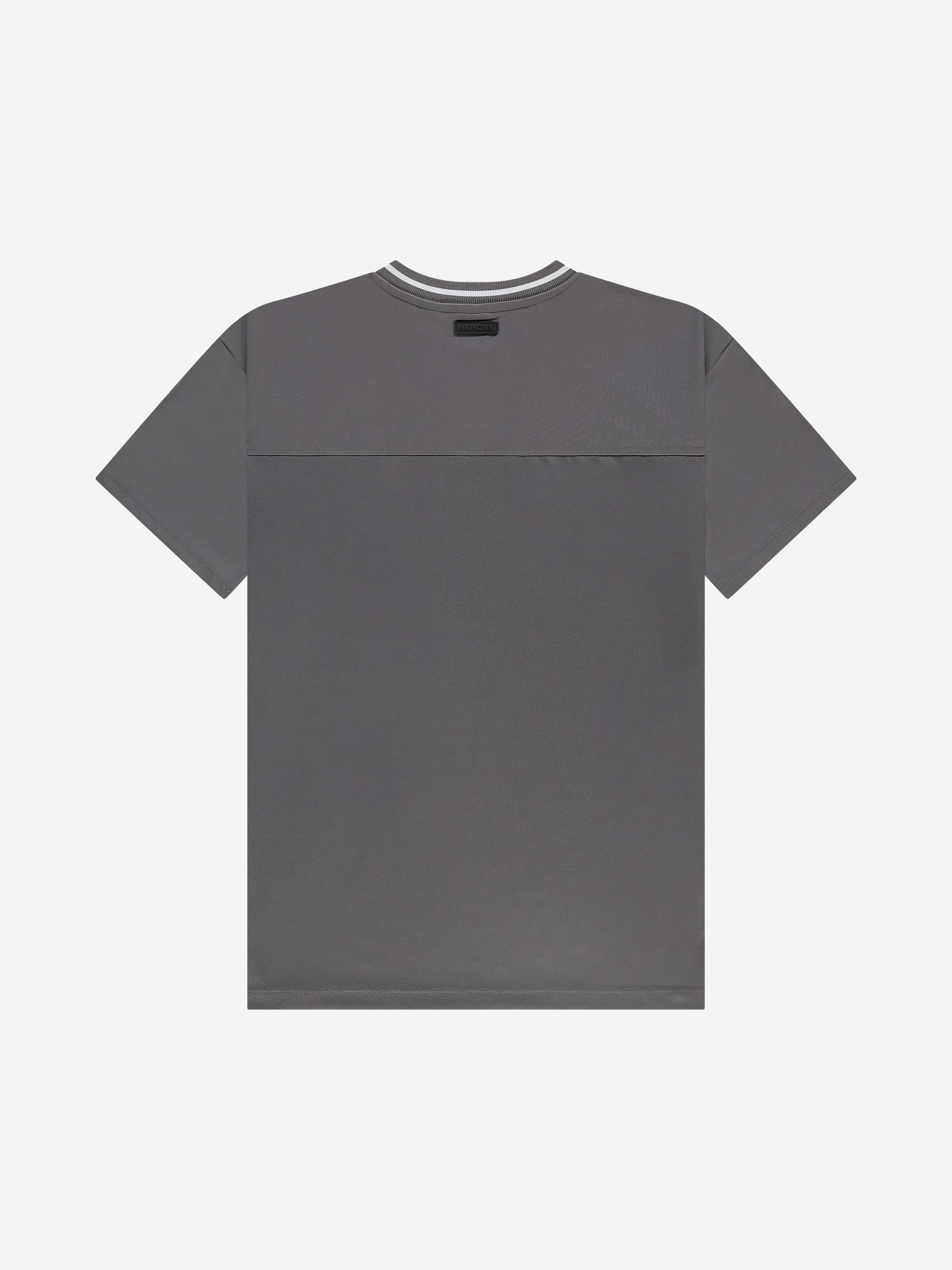 Oversized varsity T-shirt with officials print