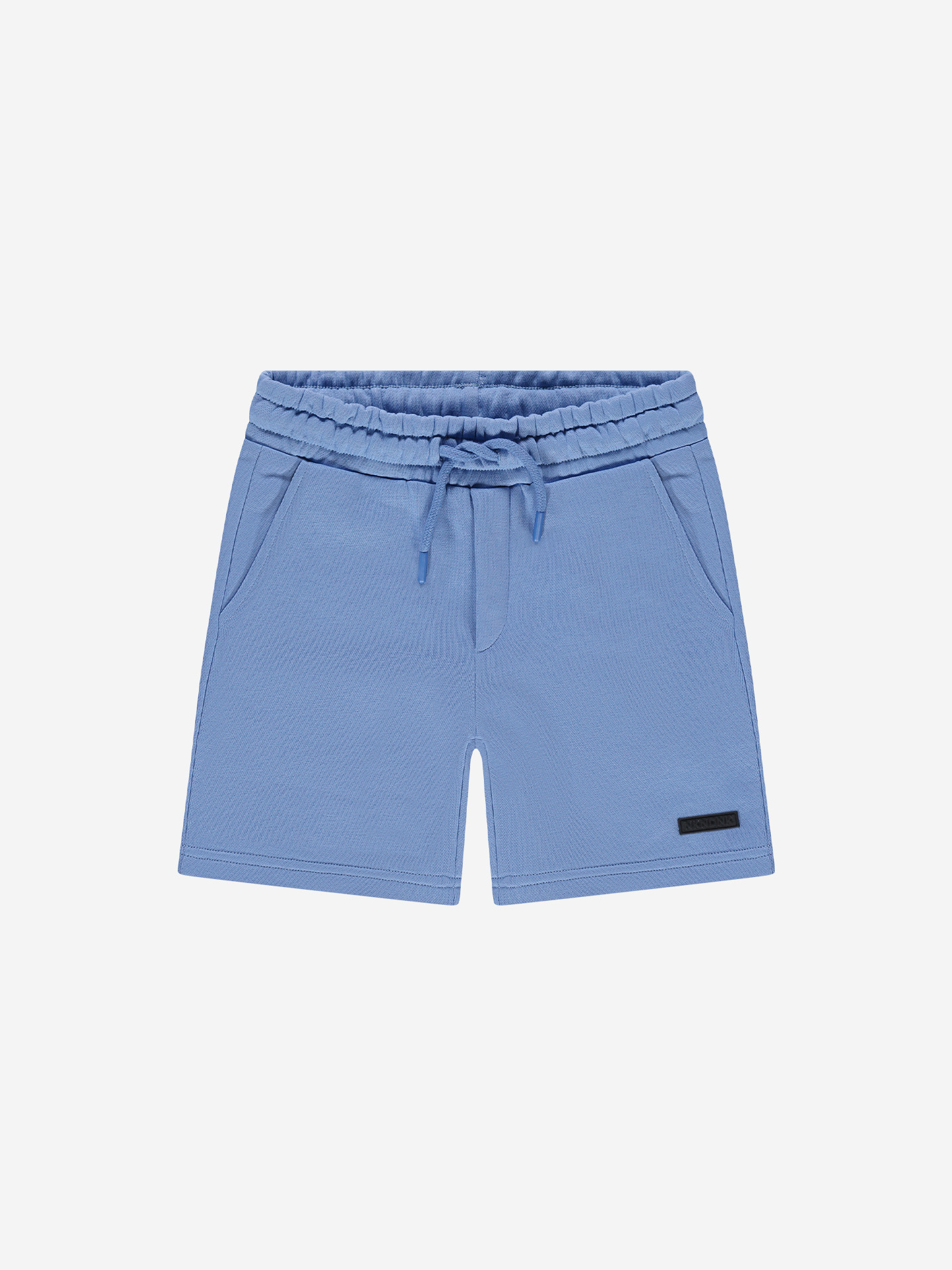 Sweatshort met logo patch