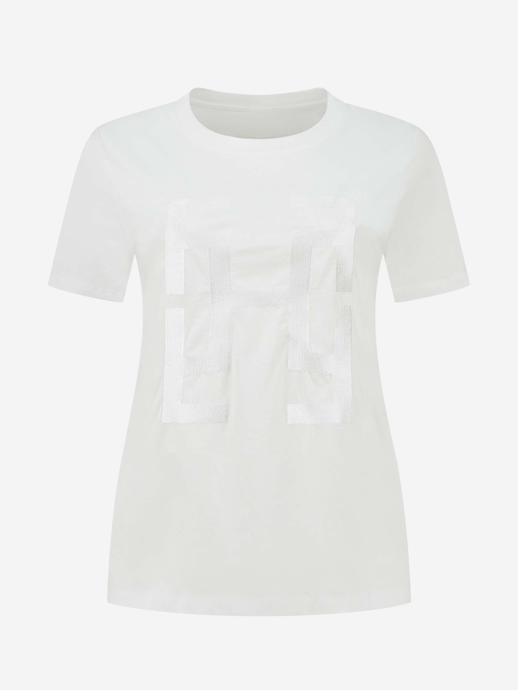 T-shirt with embroidery logo