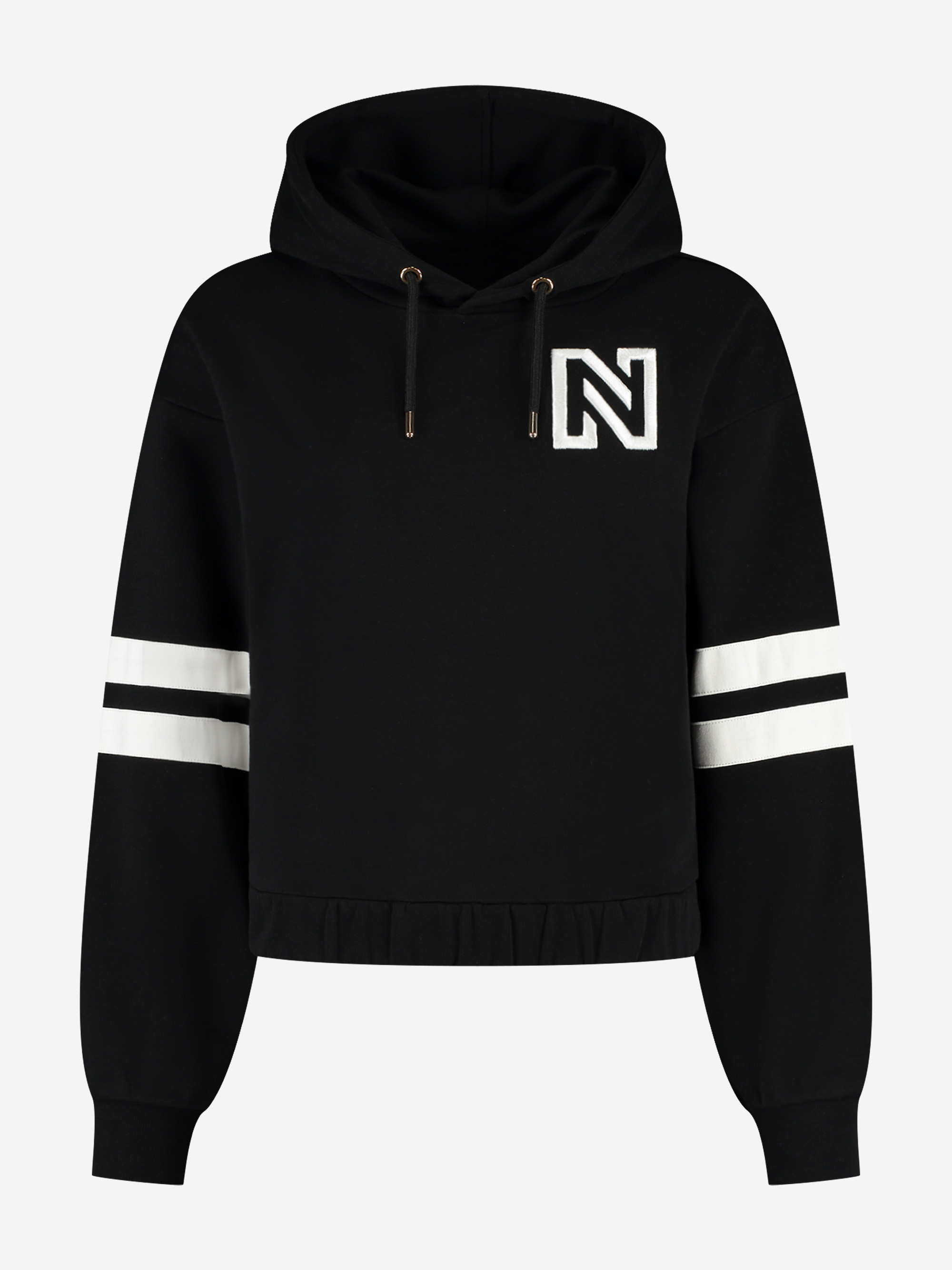 Korte hoodie met N-logo