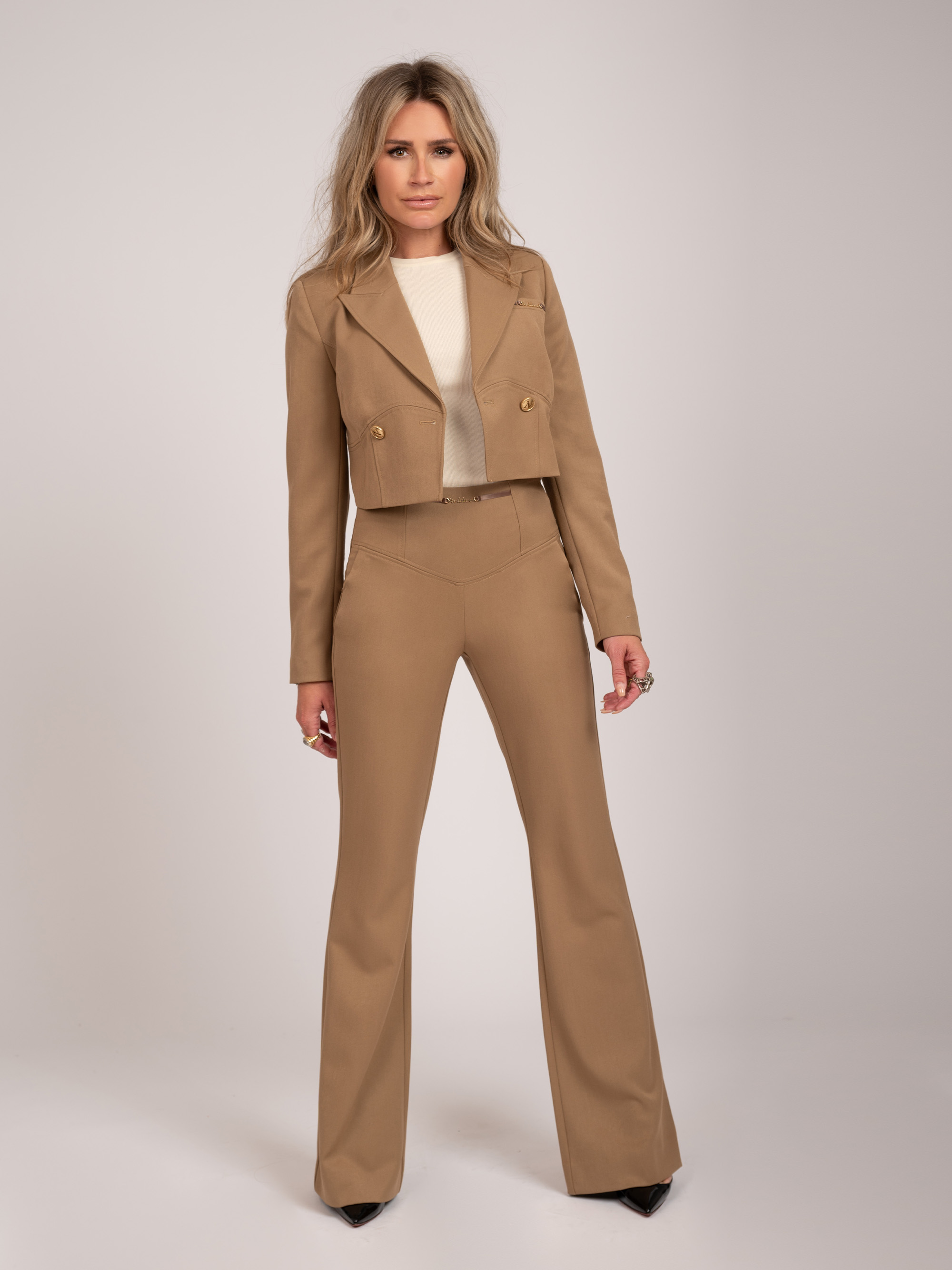 Cropped blazer