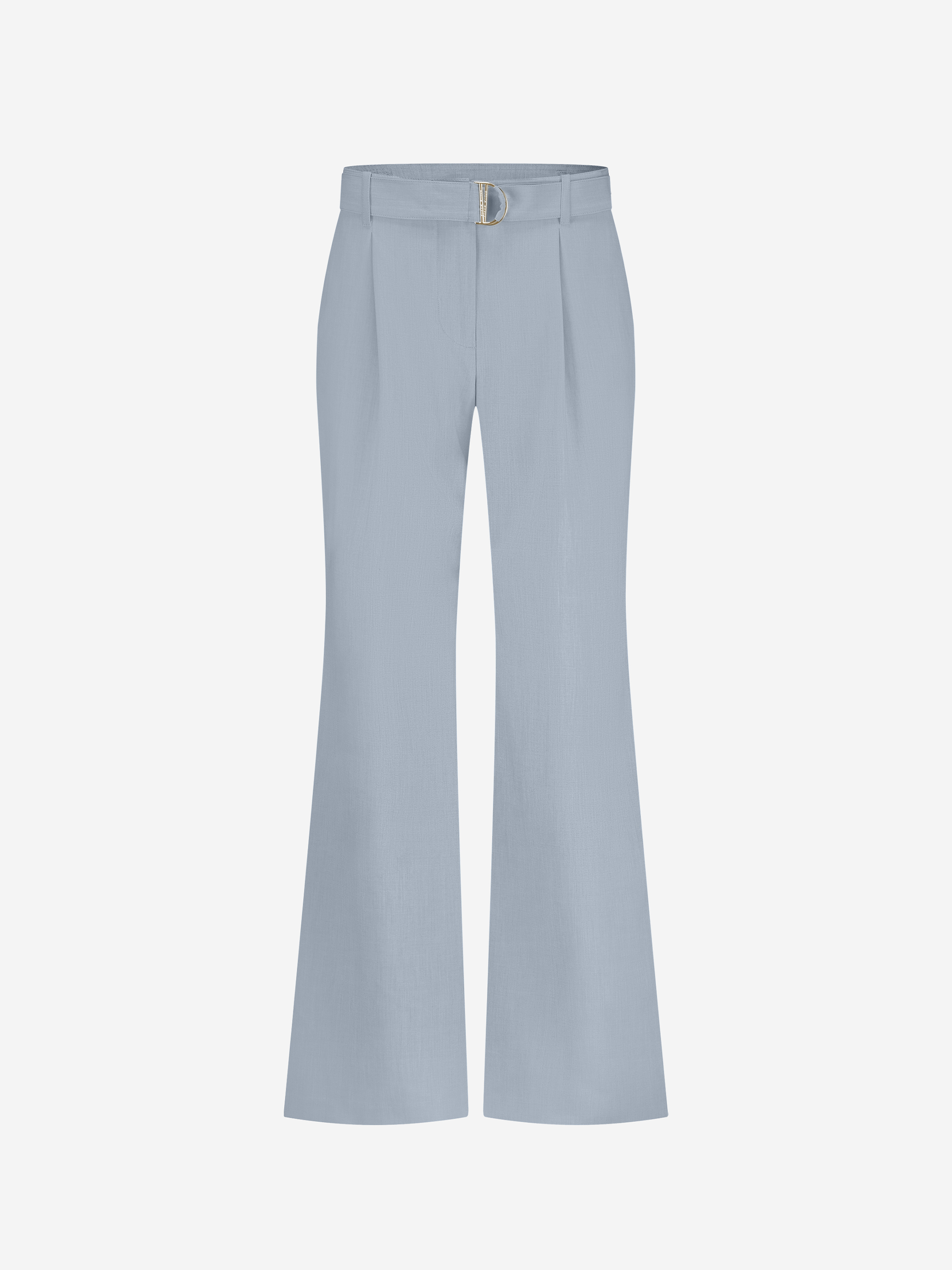 Loose-fitting trousers with waistband