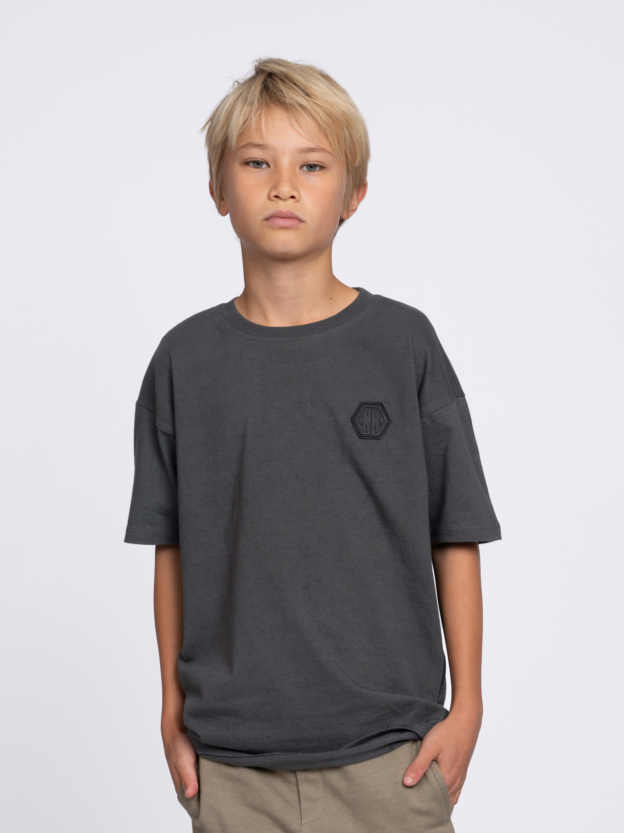 T-shirt met N&N logo patch