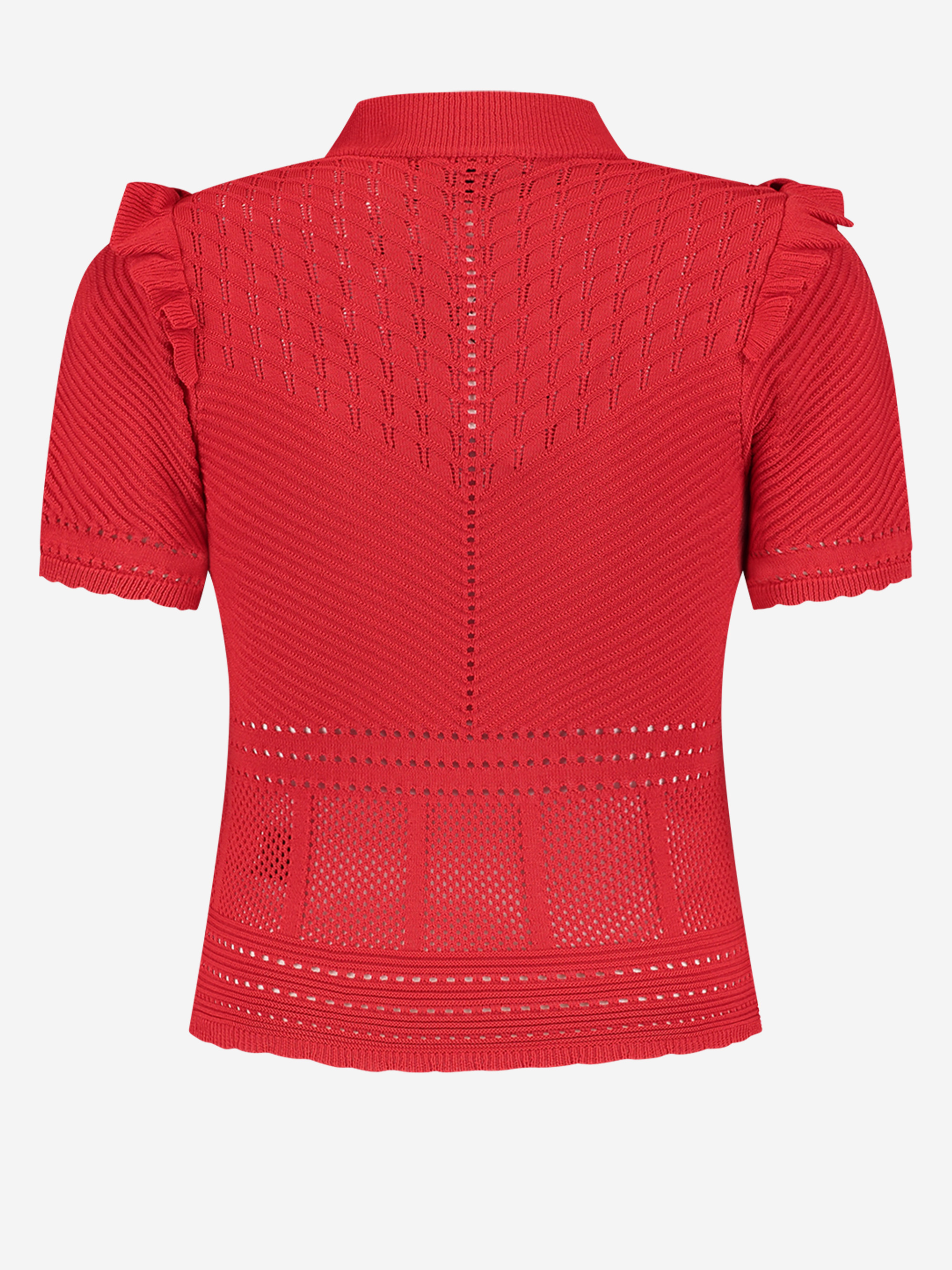Ajour knit top