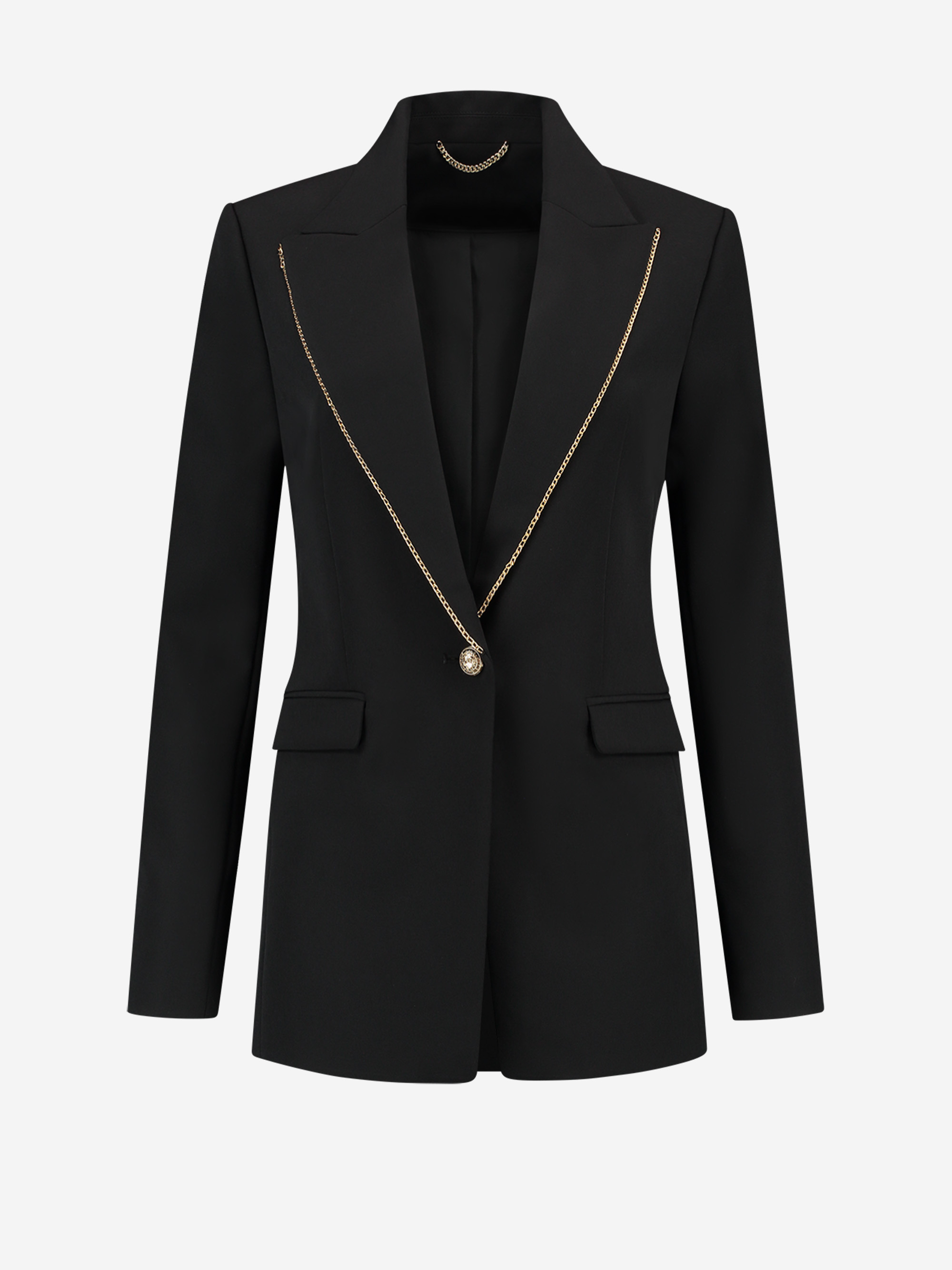Blazer with tailored fit