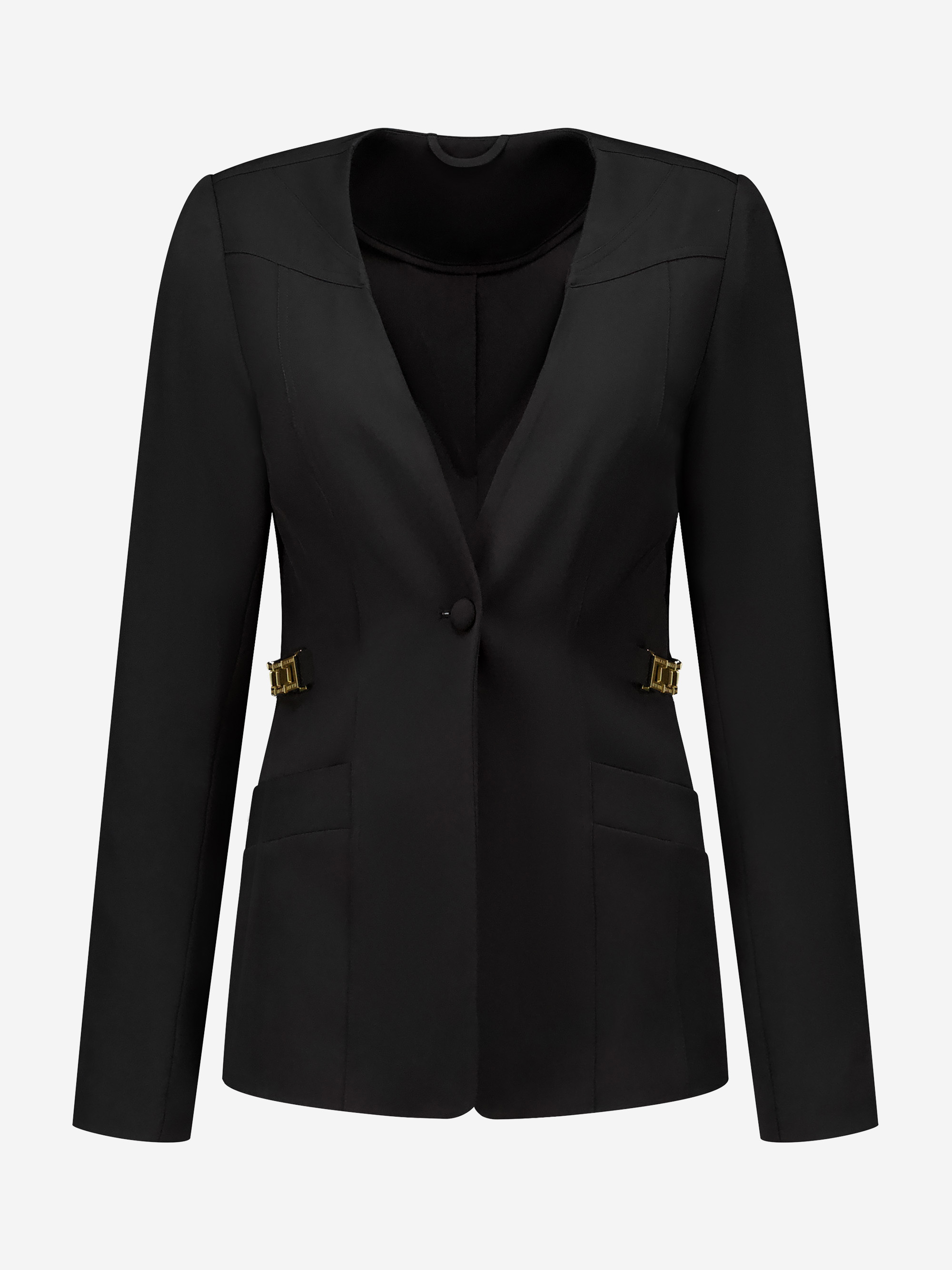 Blazer met ketting detail