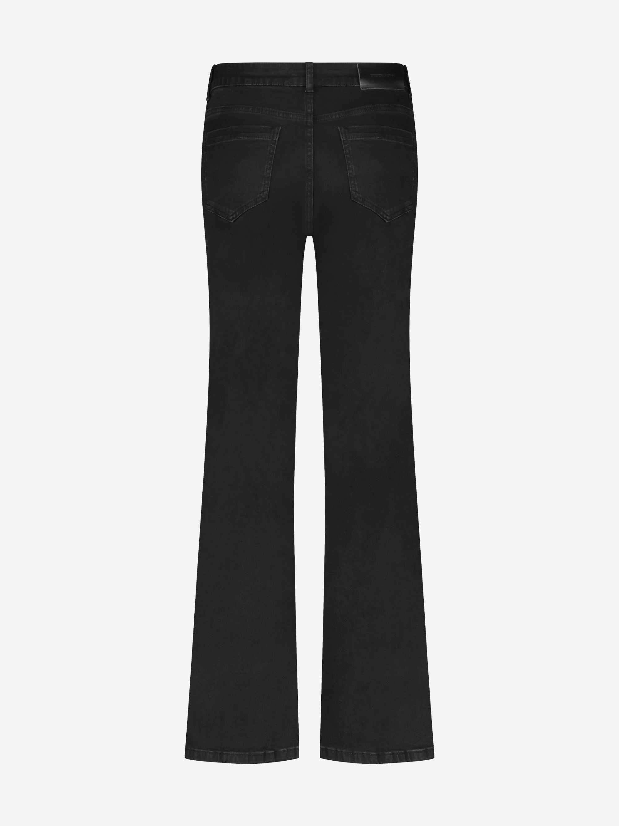 Jeans met rechte pijpen en FH detail
