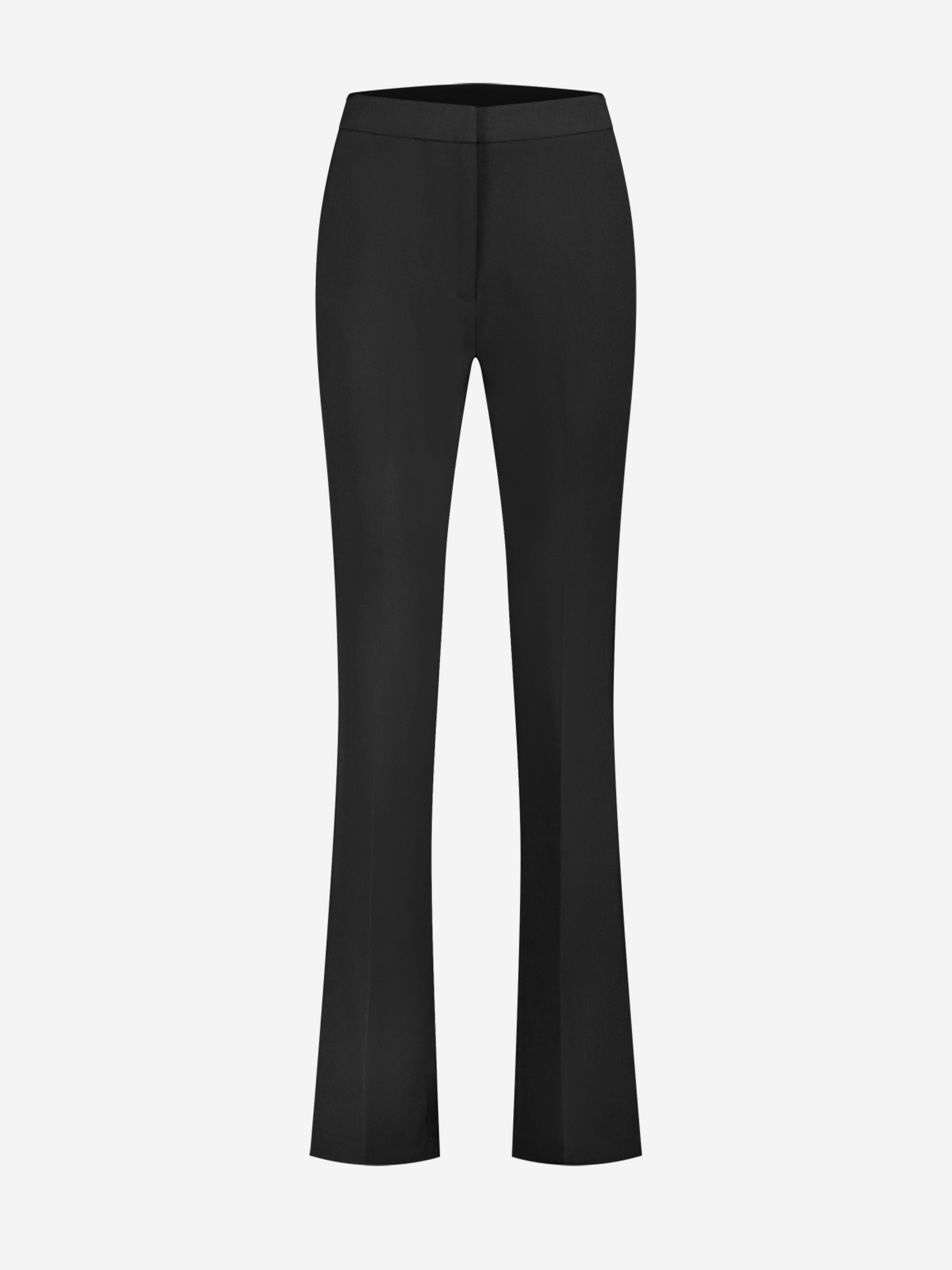 Flare broek met hoge taille 