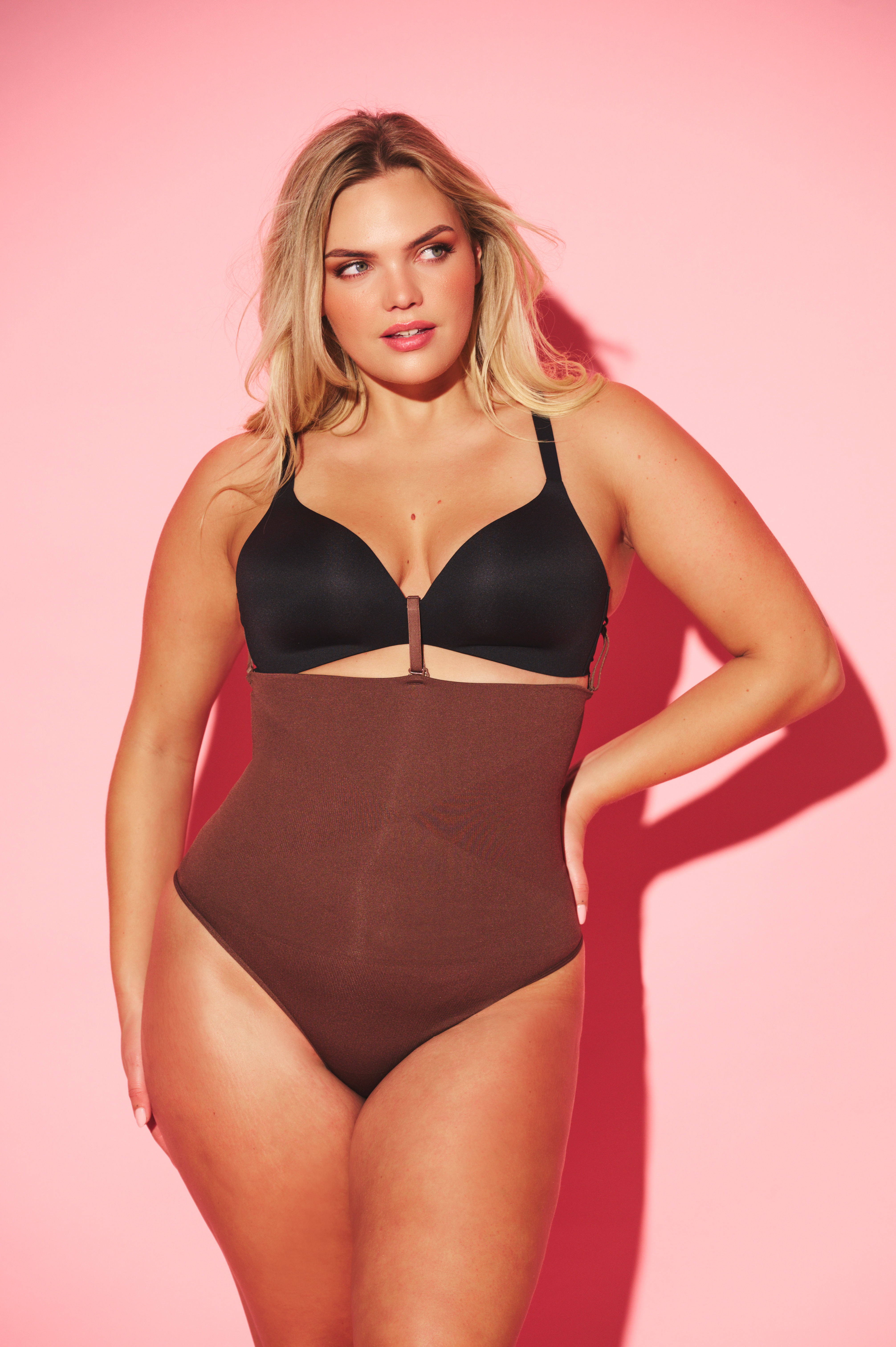 Shapende string brief met antislip rand