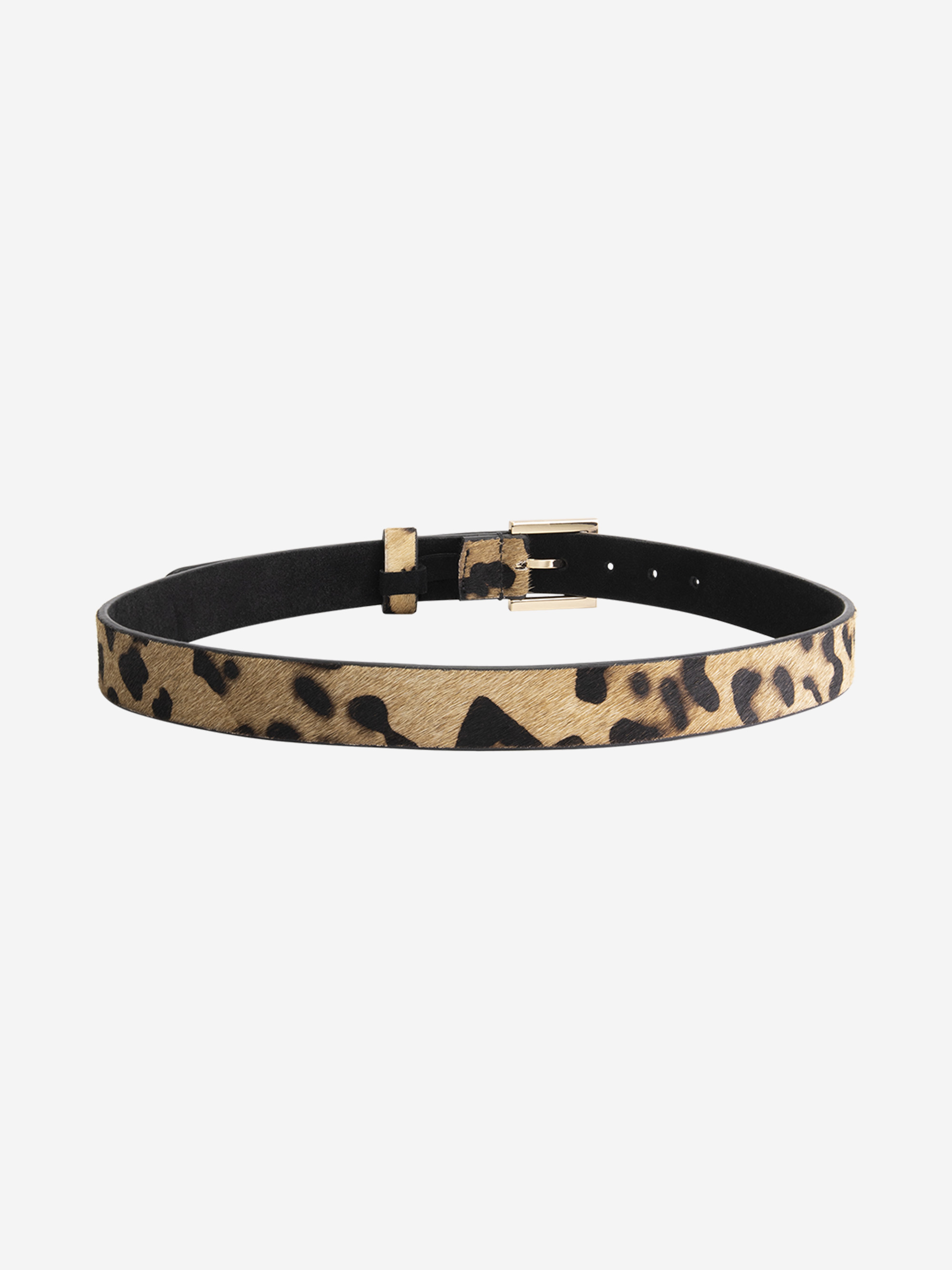 Riem met luipaardprint