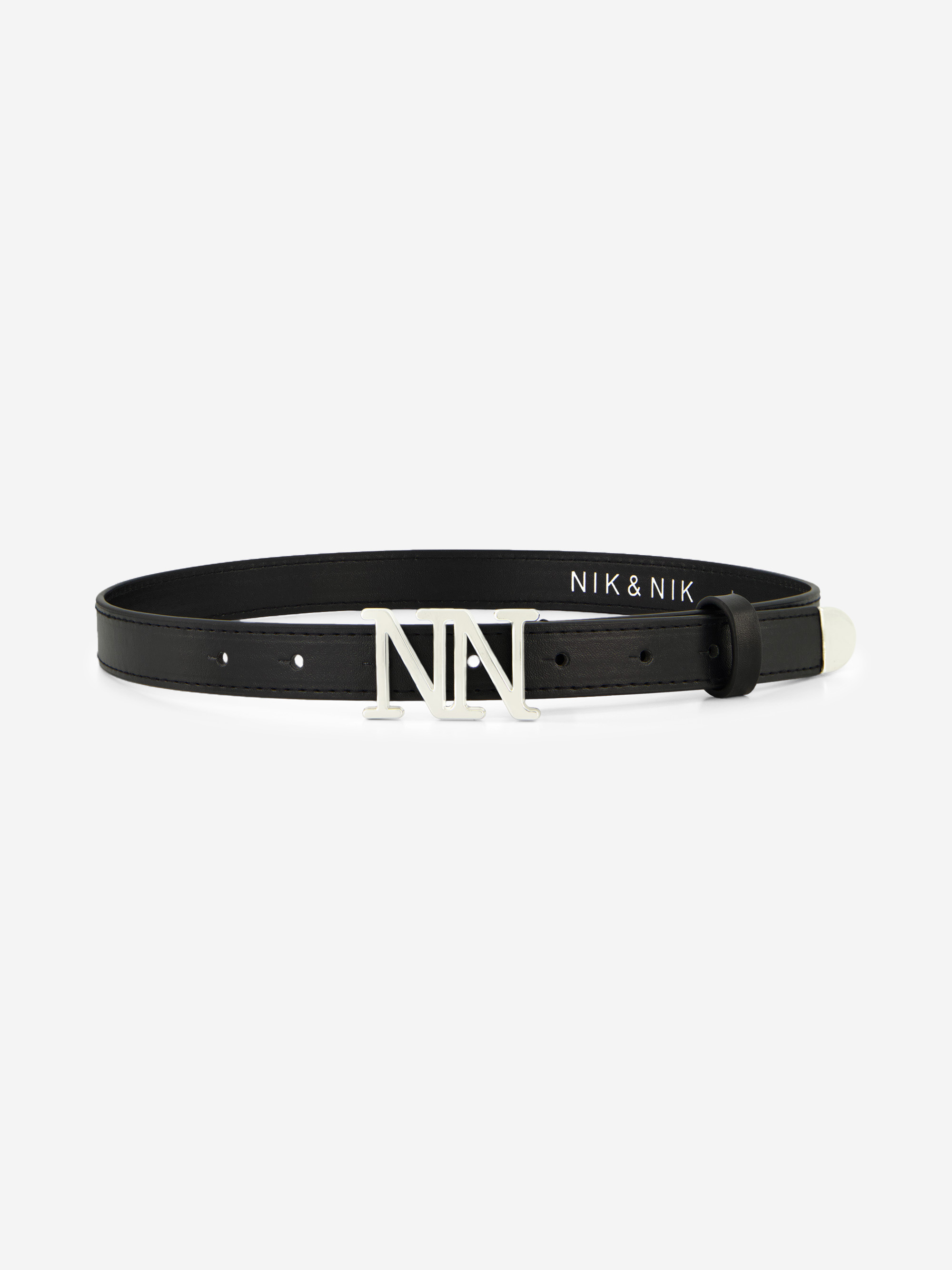 Riem van imitatieleer met N&N gesp