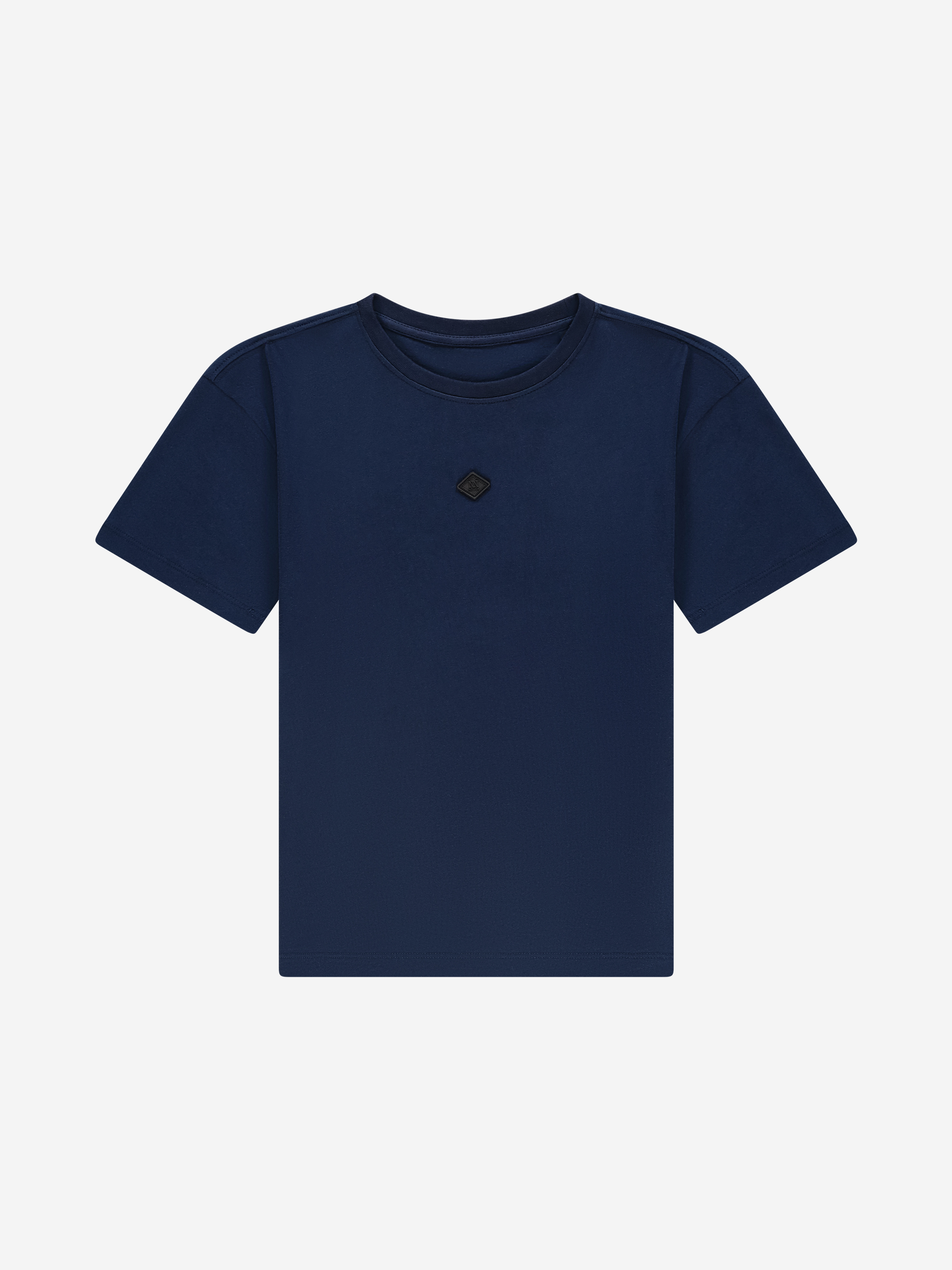 T-shirt met grafische tekst op achterkant