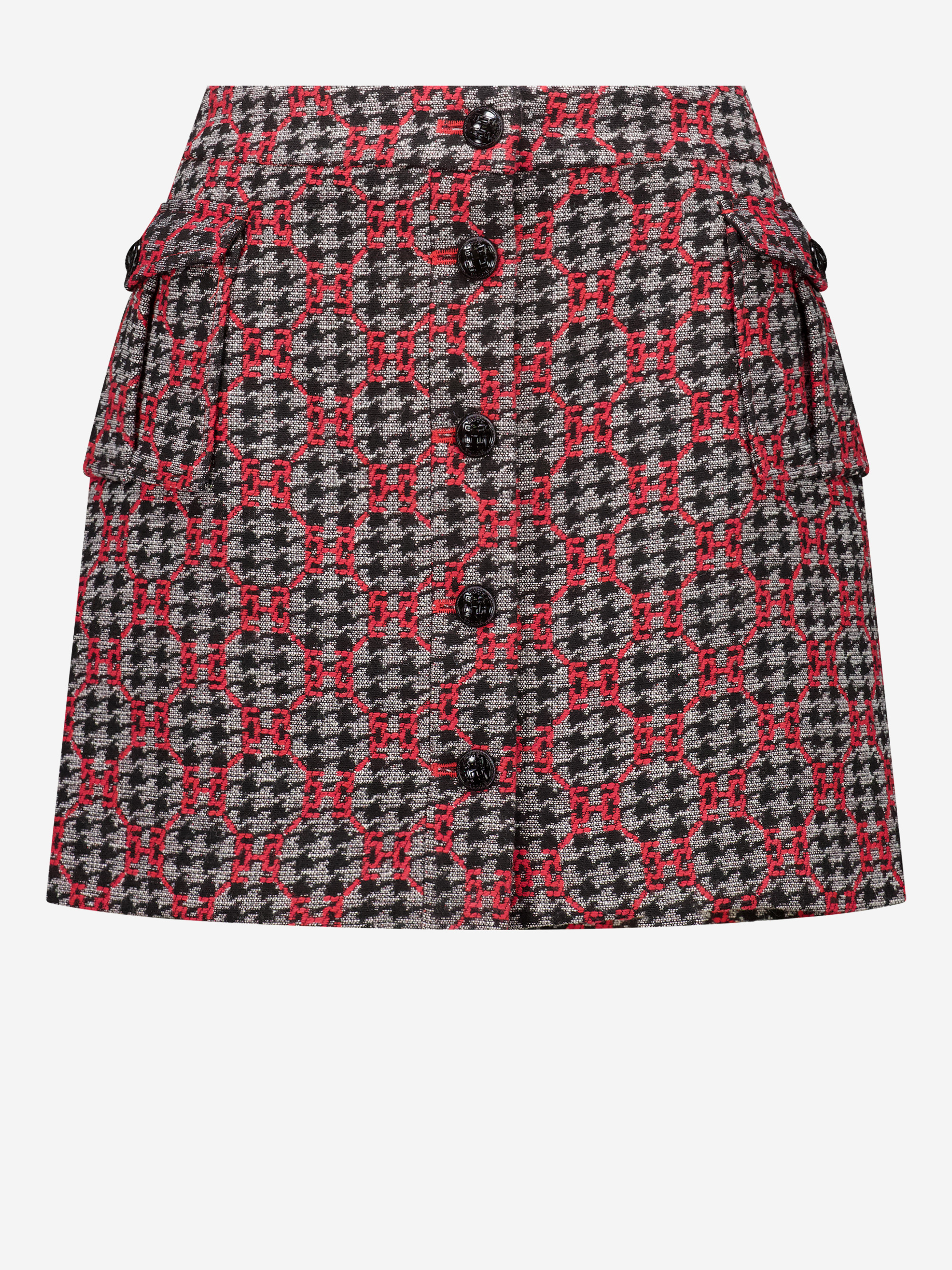 Fifth house red mini skirt store