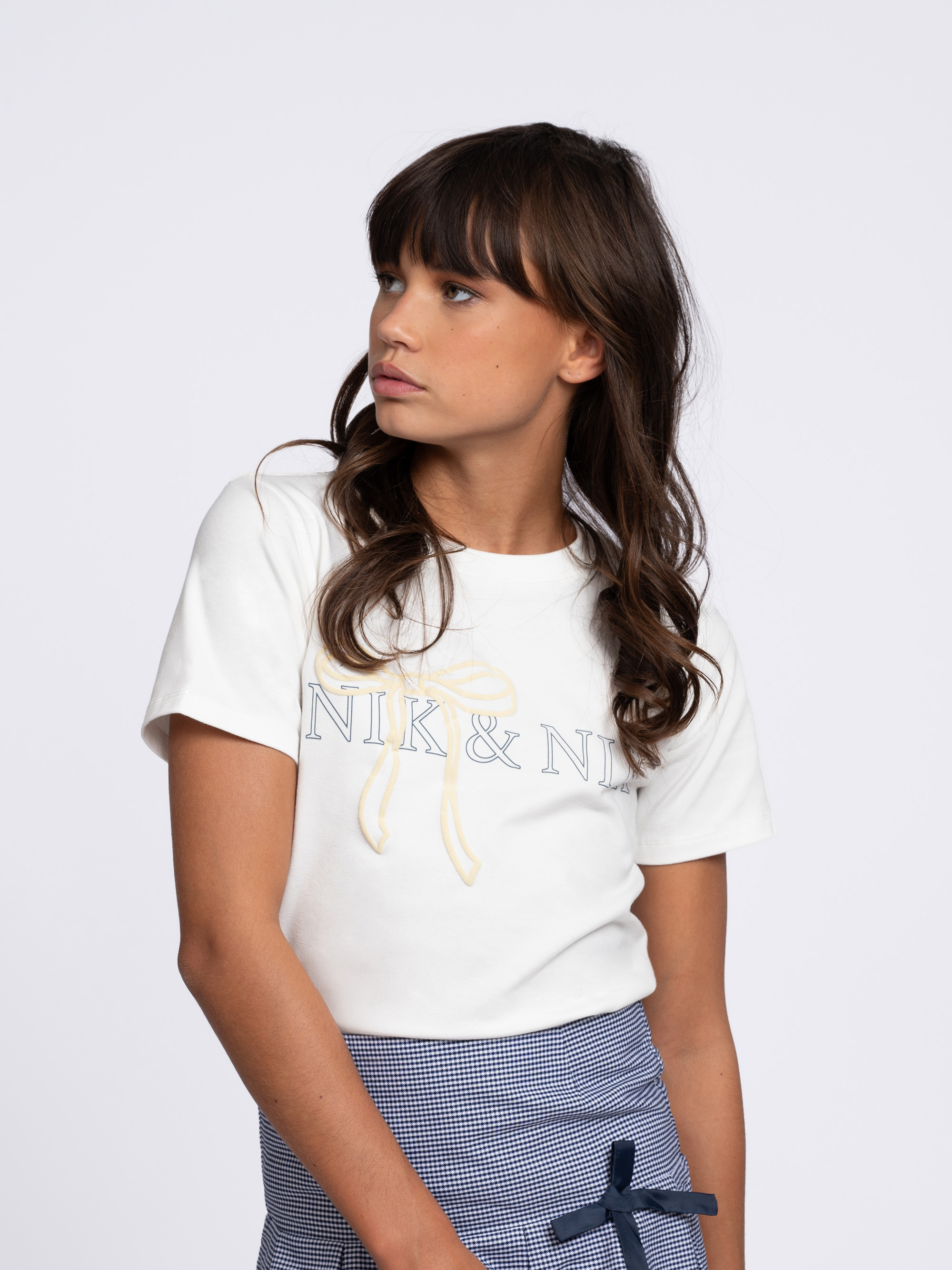T-shirt with graphic logo print