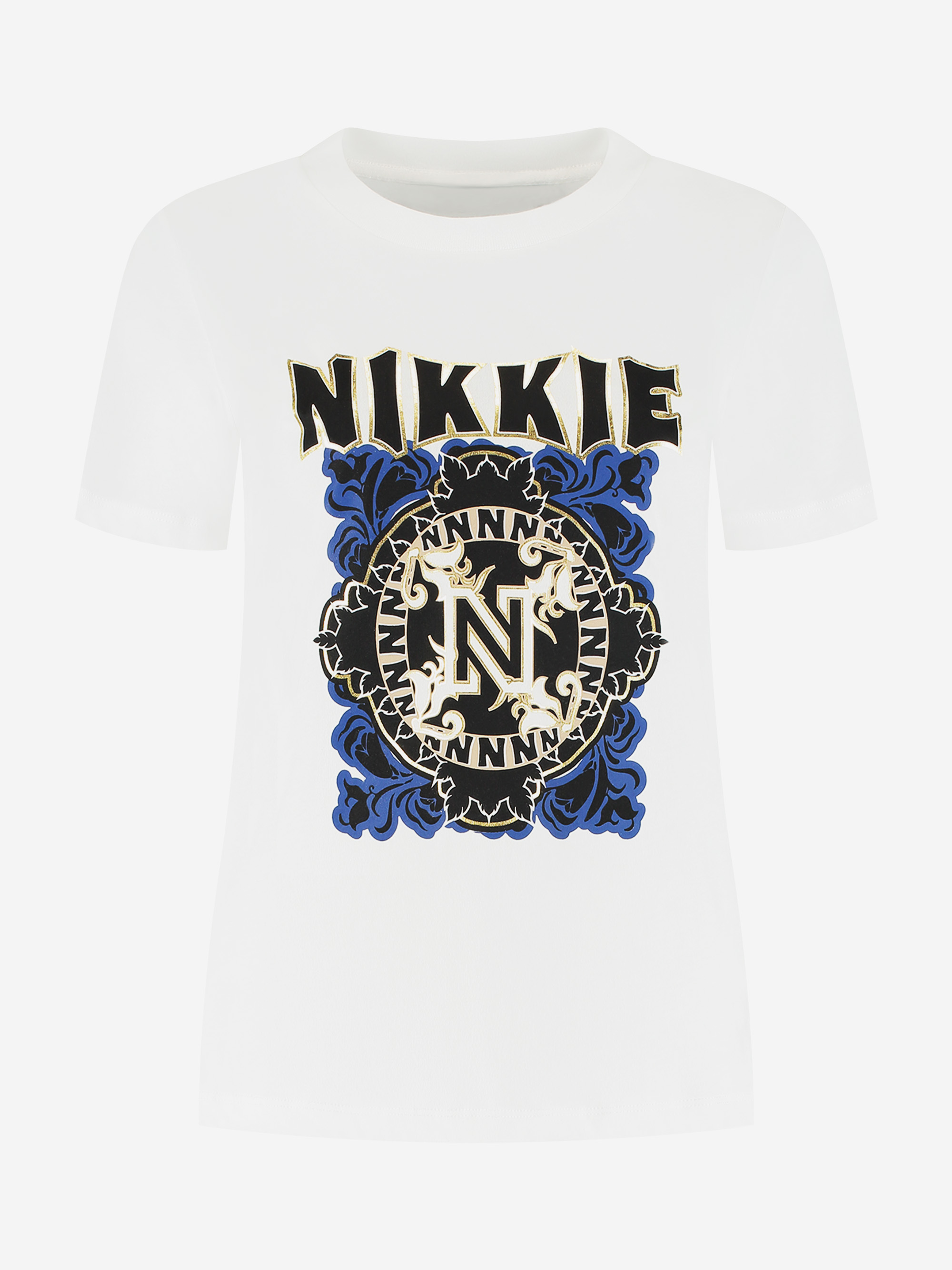 T-shirt met NIKKIE logo print