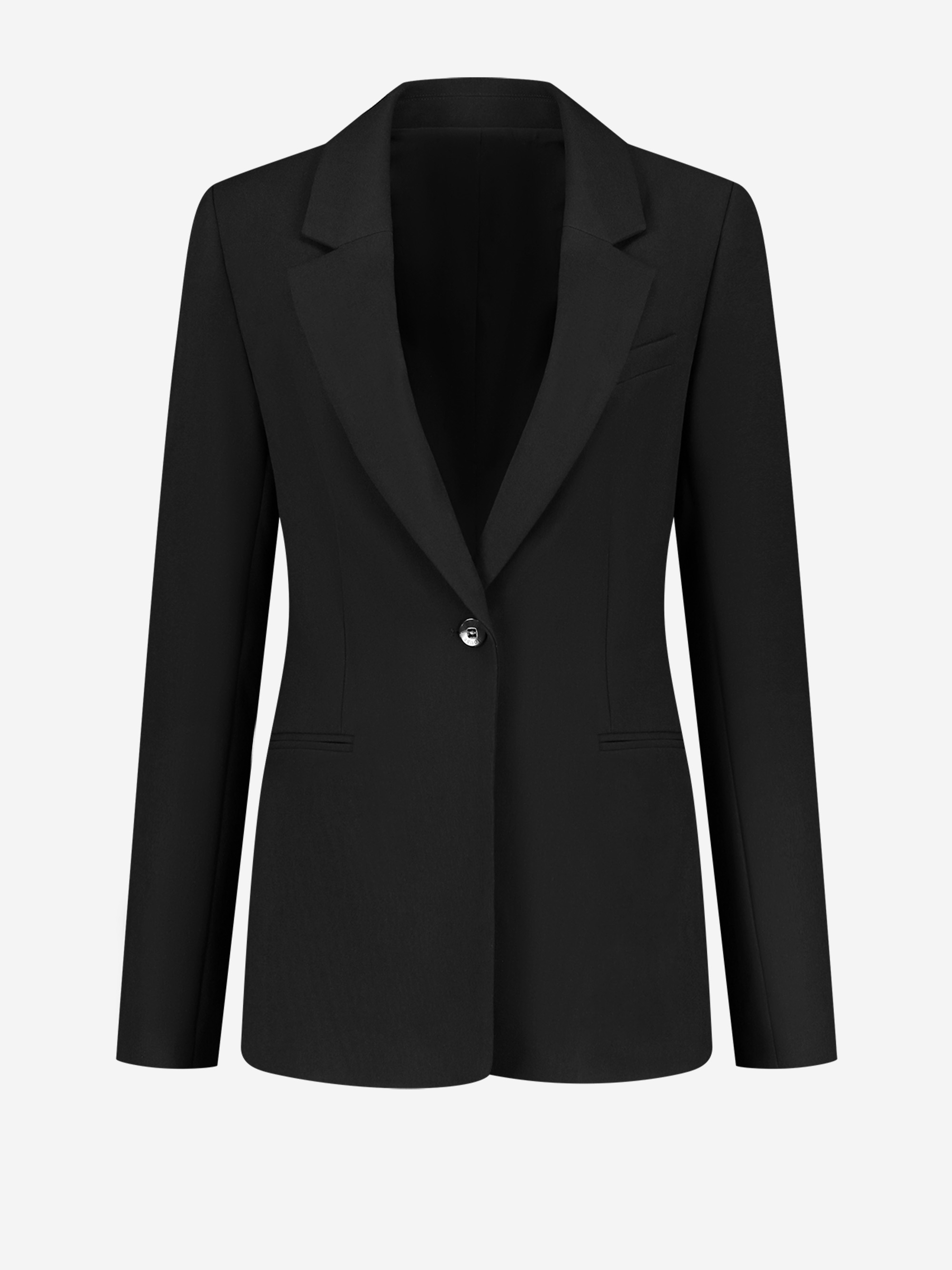 Regular single-breasted blazer 