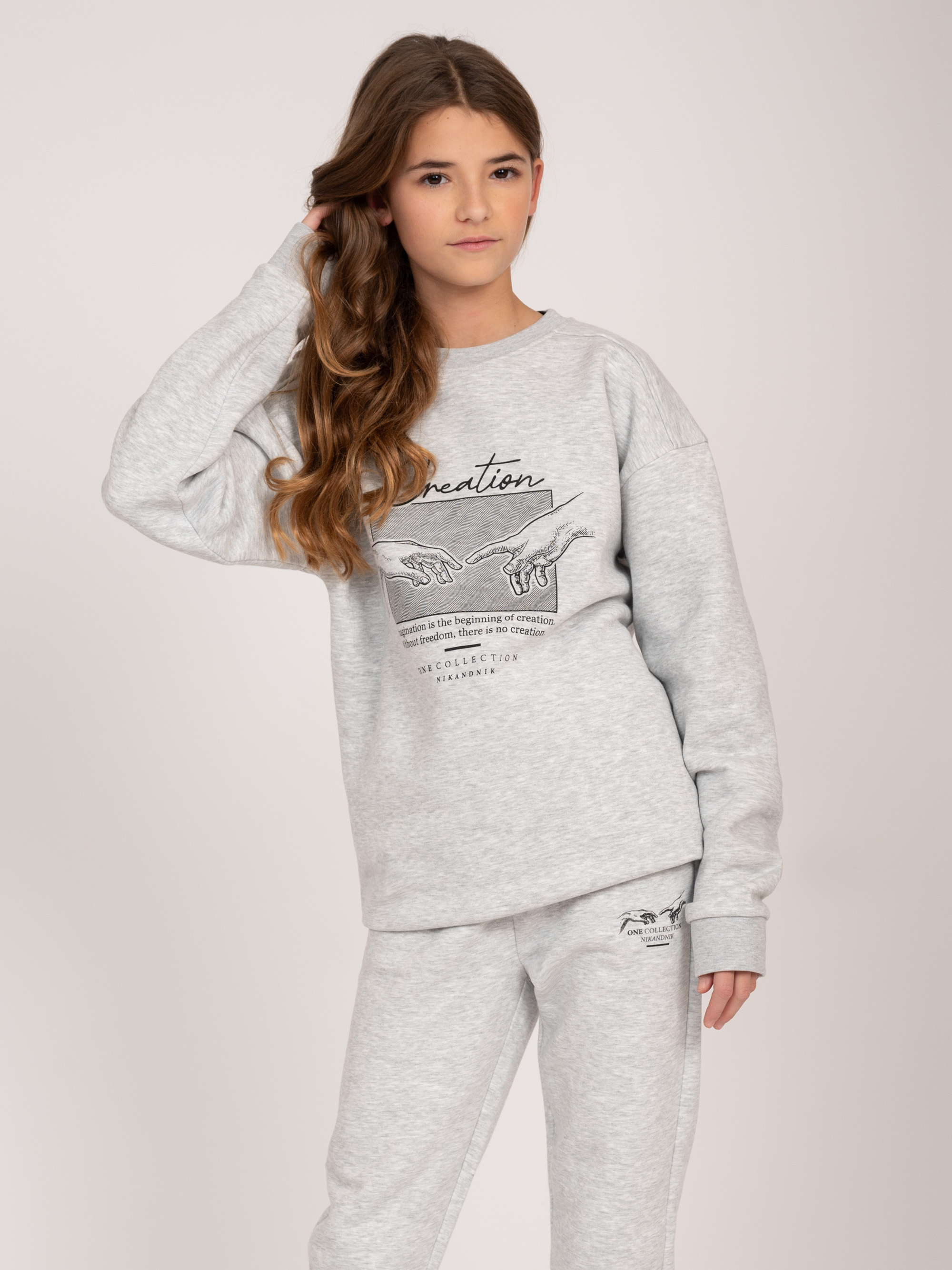 Oversized Sweatshirt met graphic print