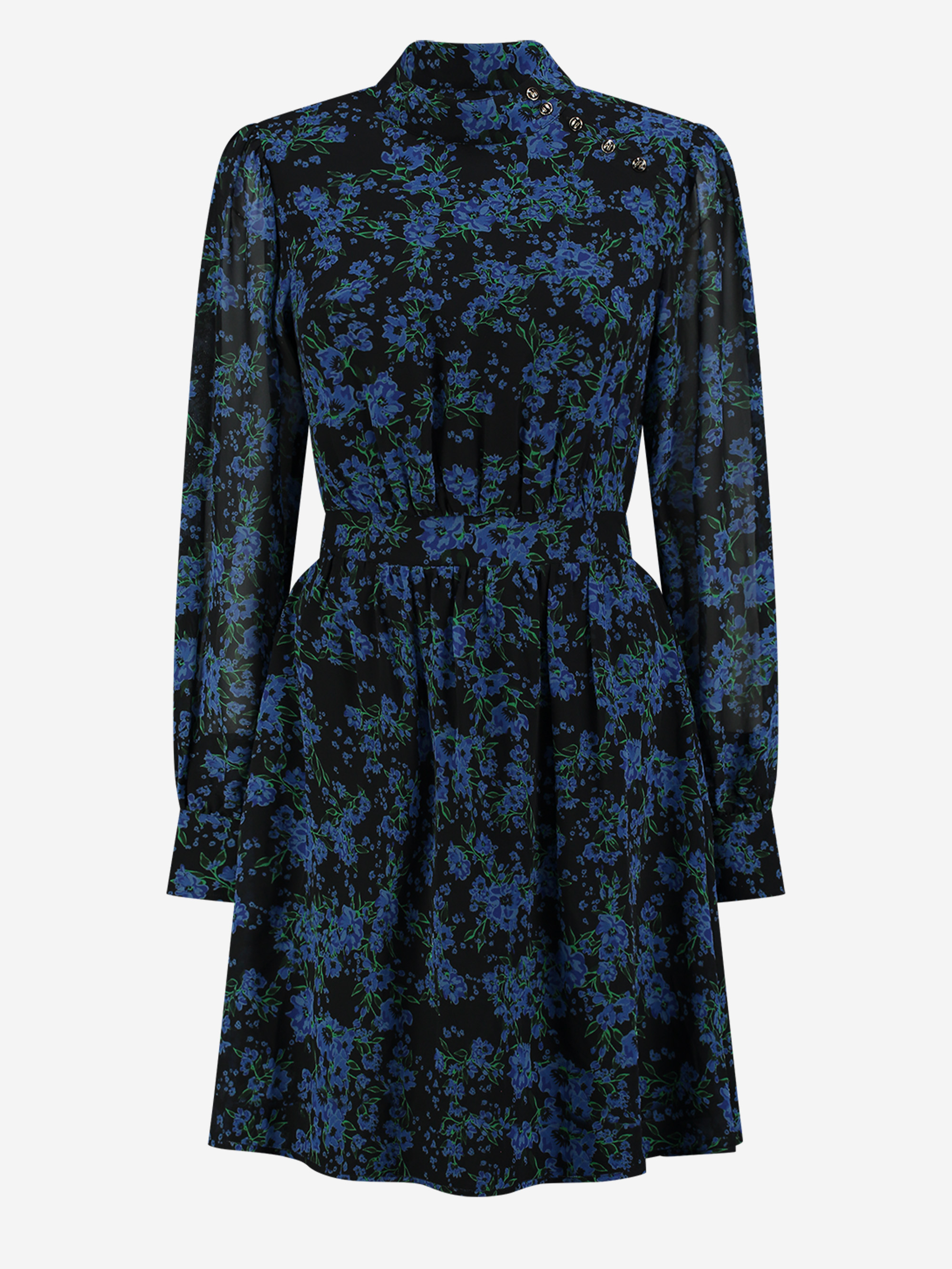 Dress with flower print