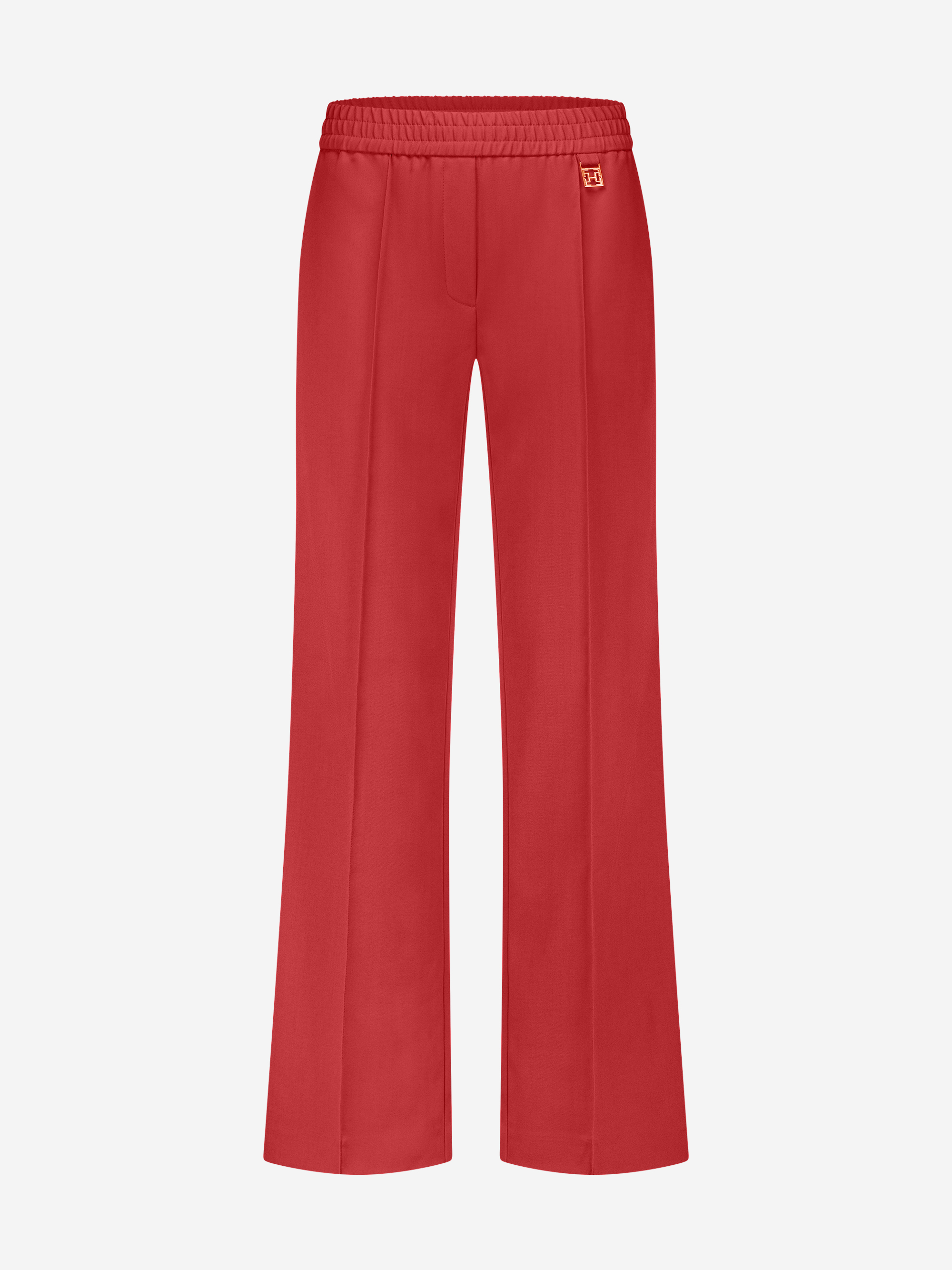 Losvallende broek met FH logo en elastische tailleband