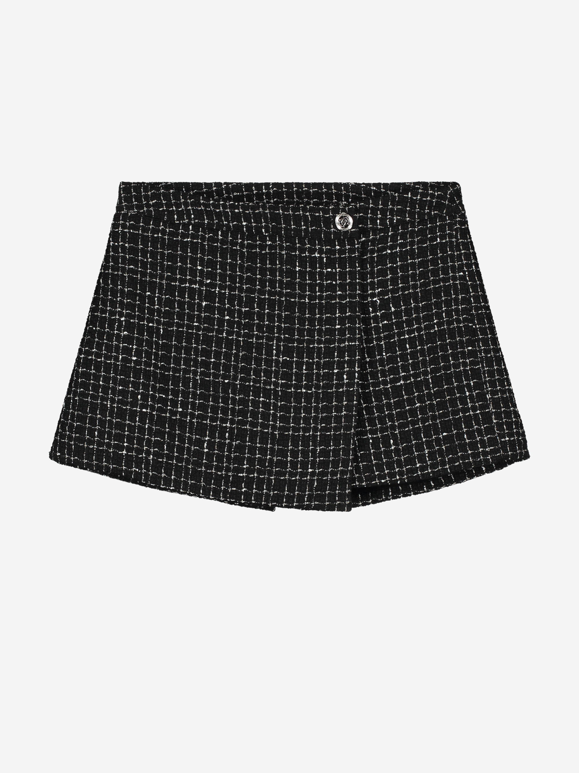 Skort met pied-de-poule patroon 