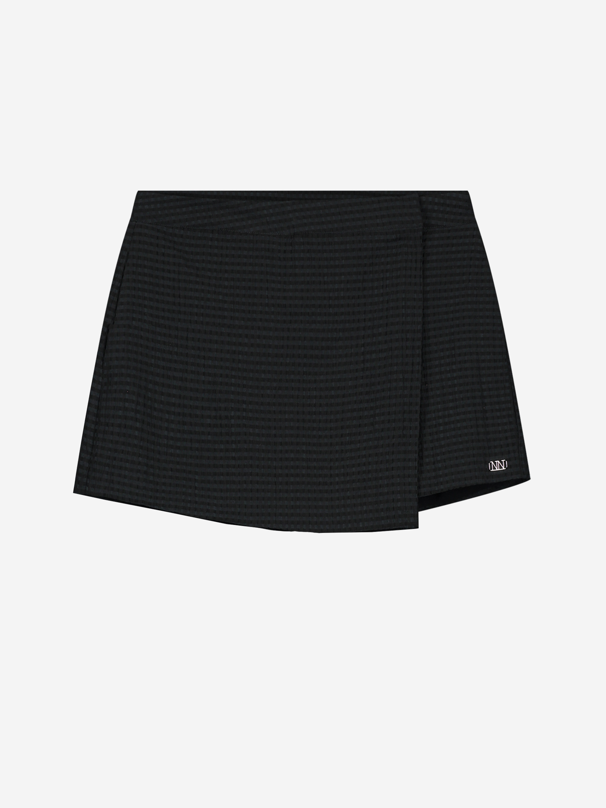 Mid rise skort