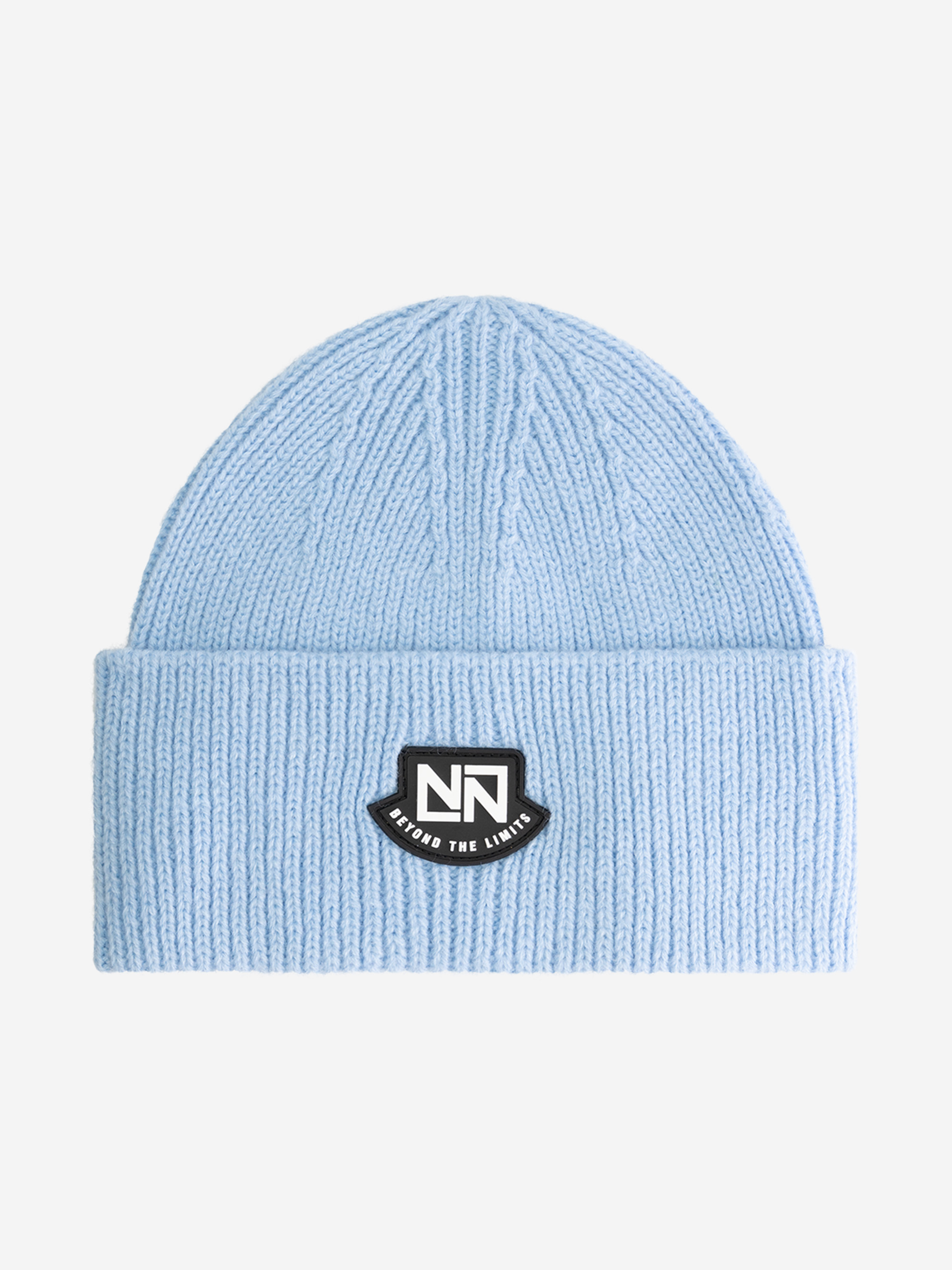 Gebreide muts met NIK&NIK logo patch