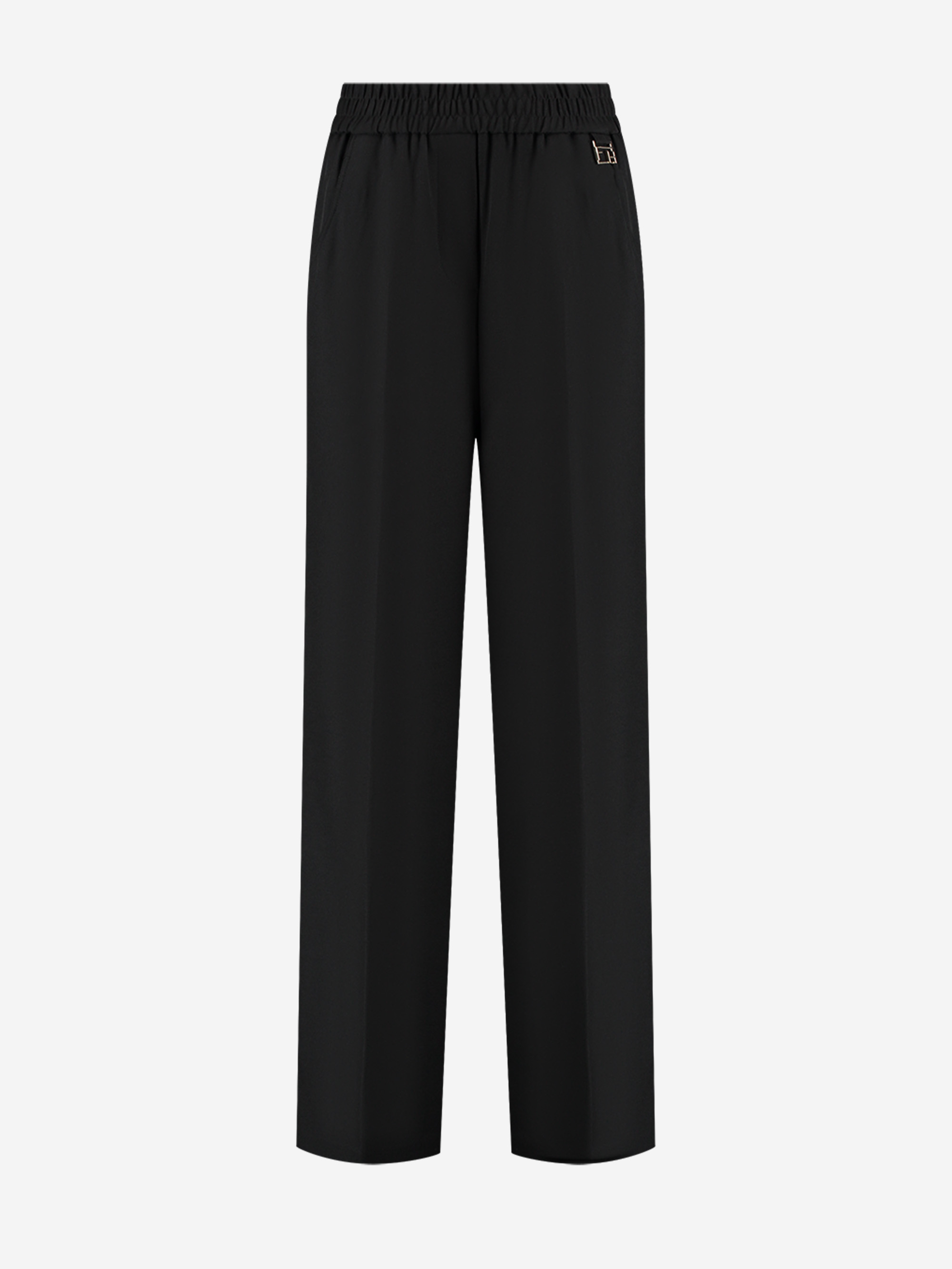 Broek met wijde pijpen en FH logo