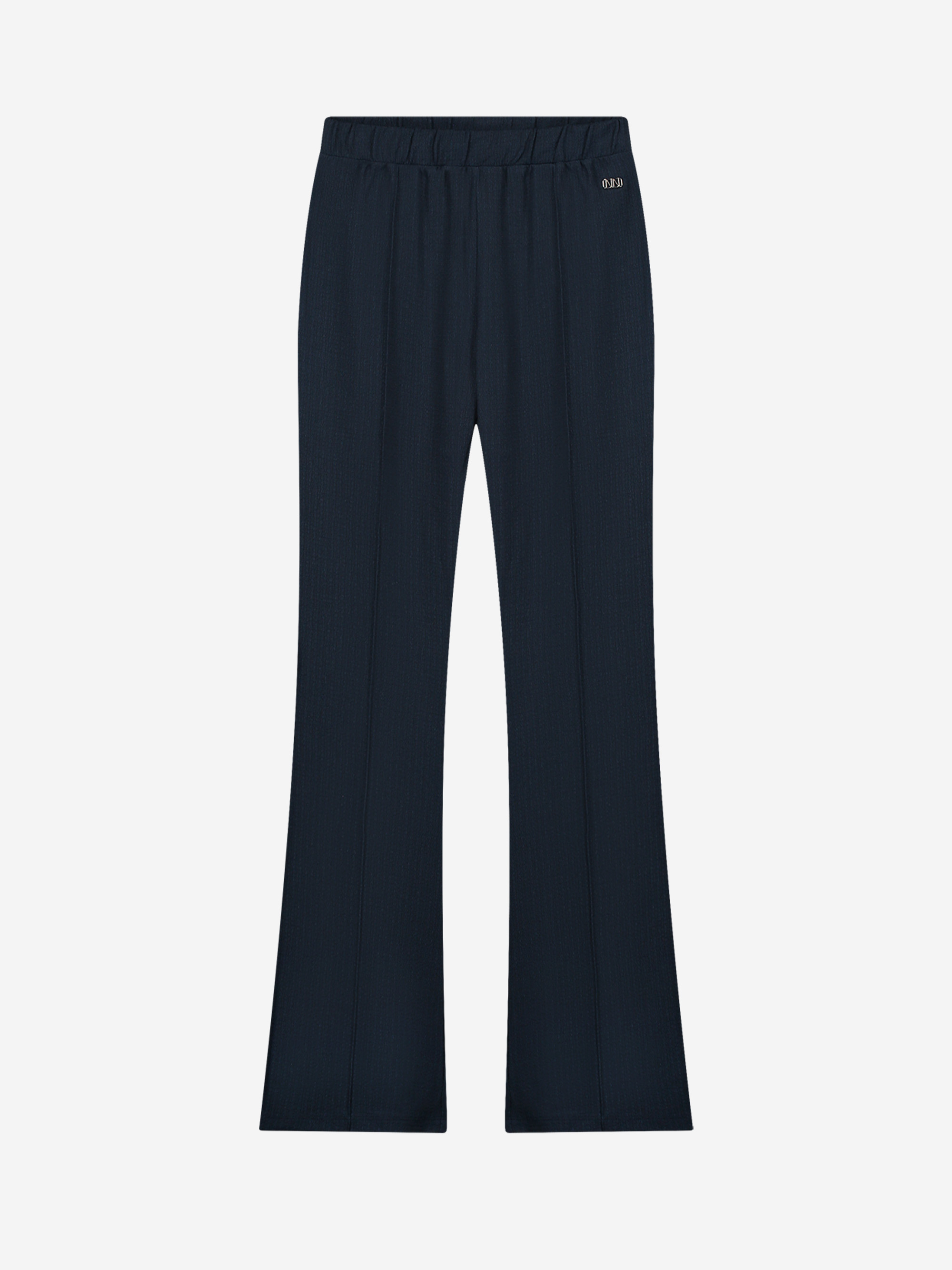 Mid rise flared broek