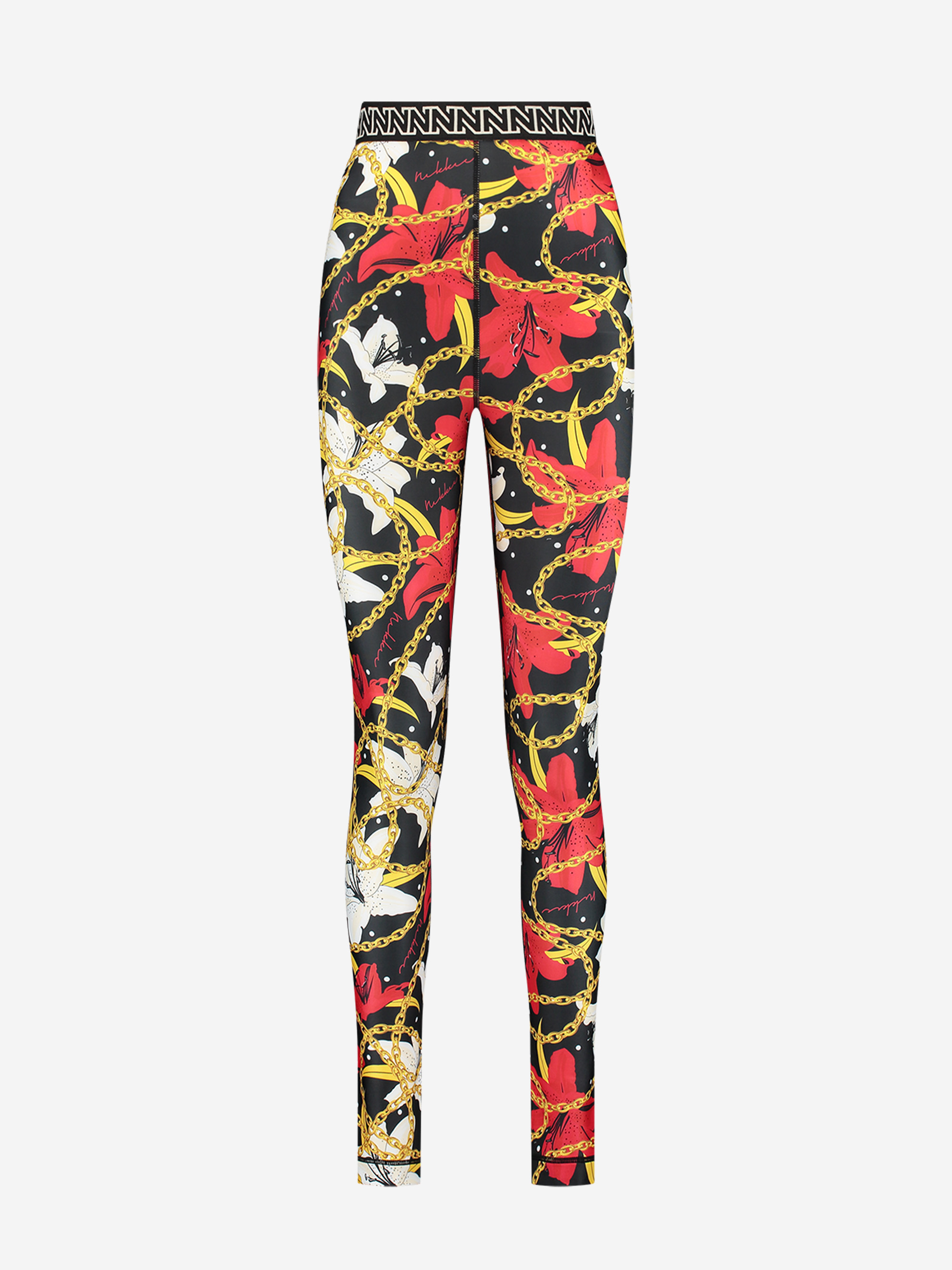 Legging met graphic patroon