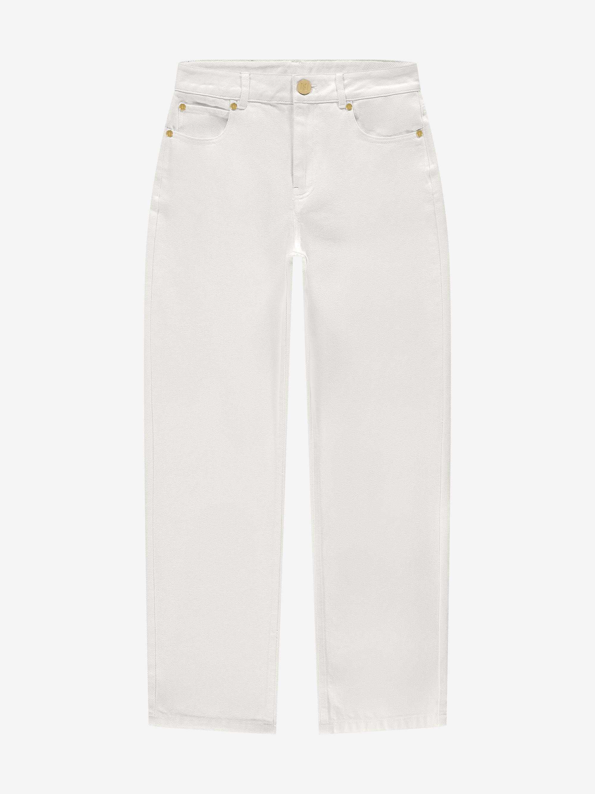 Jeans with straight legs and NIKKIE details