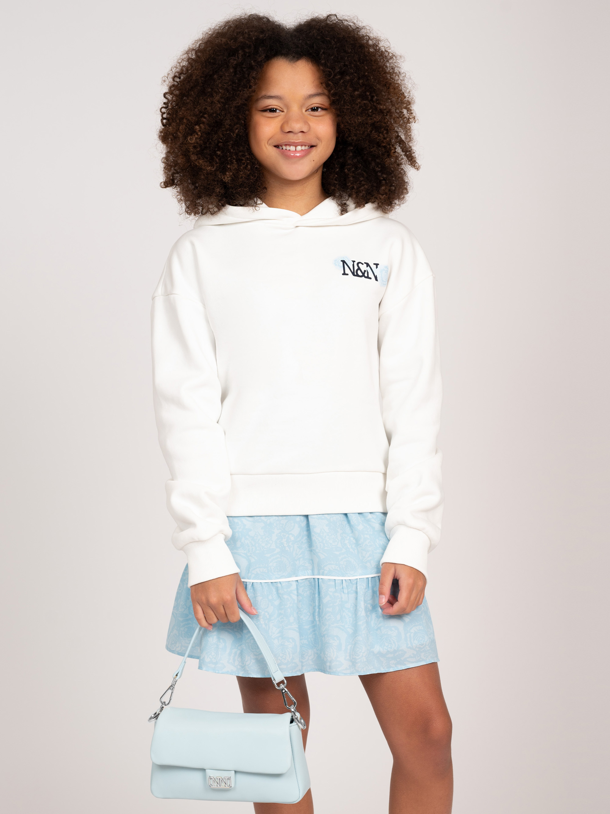 Hoodie met graphic logo