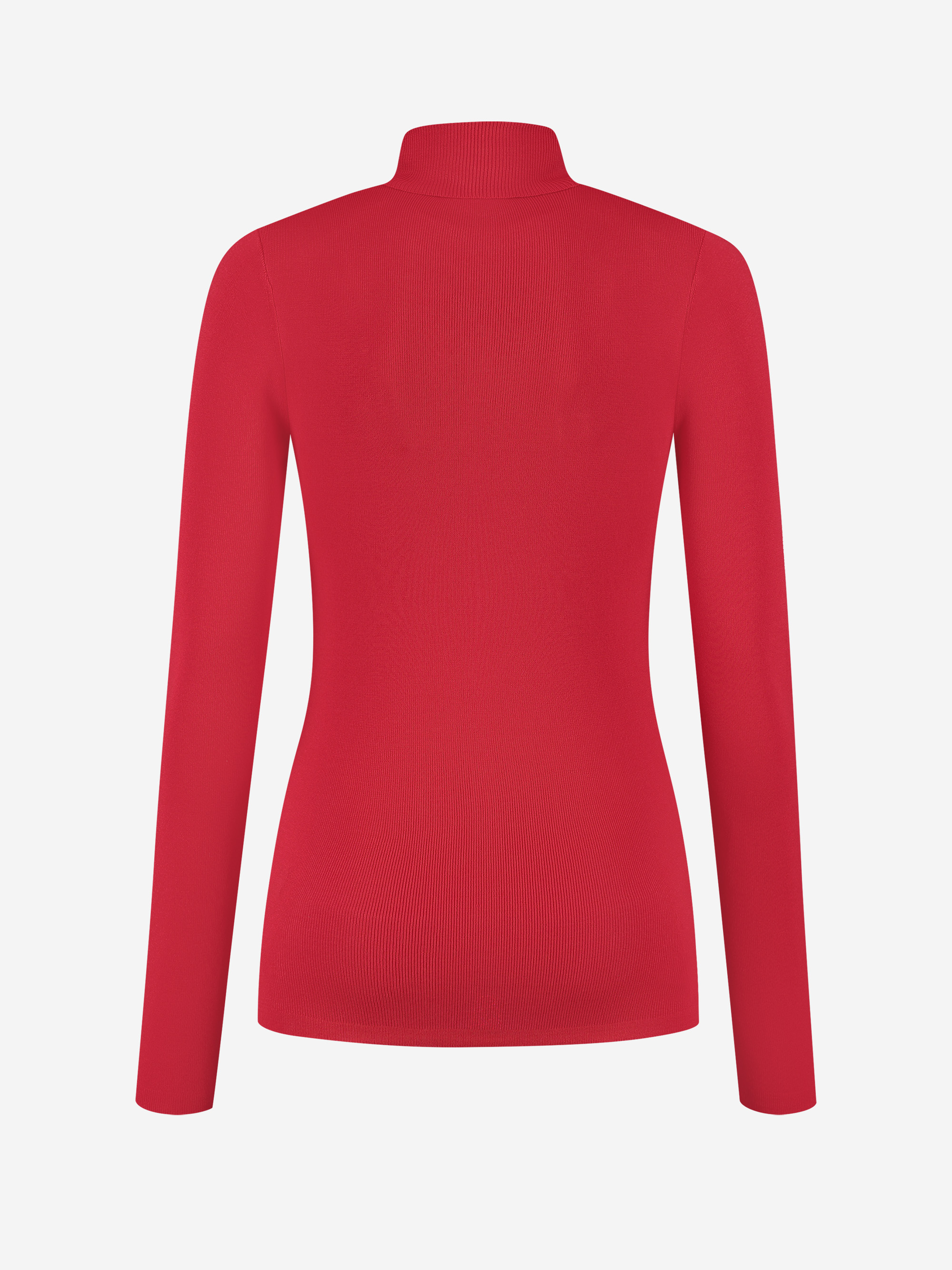 Aansluitende top met logo patch en col