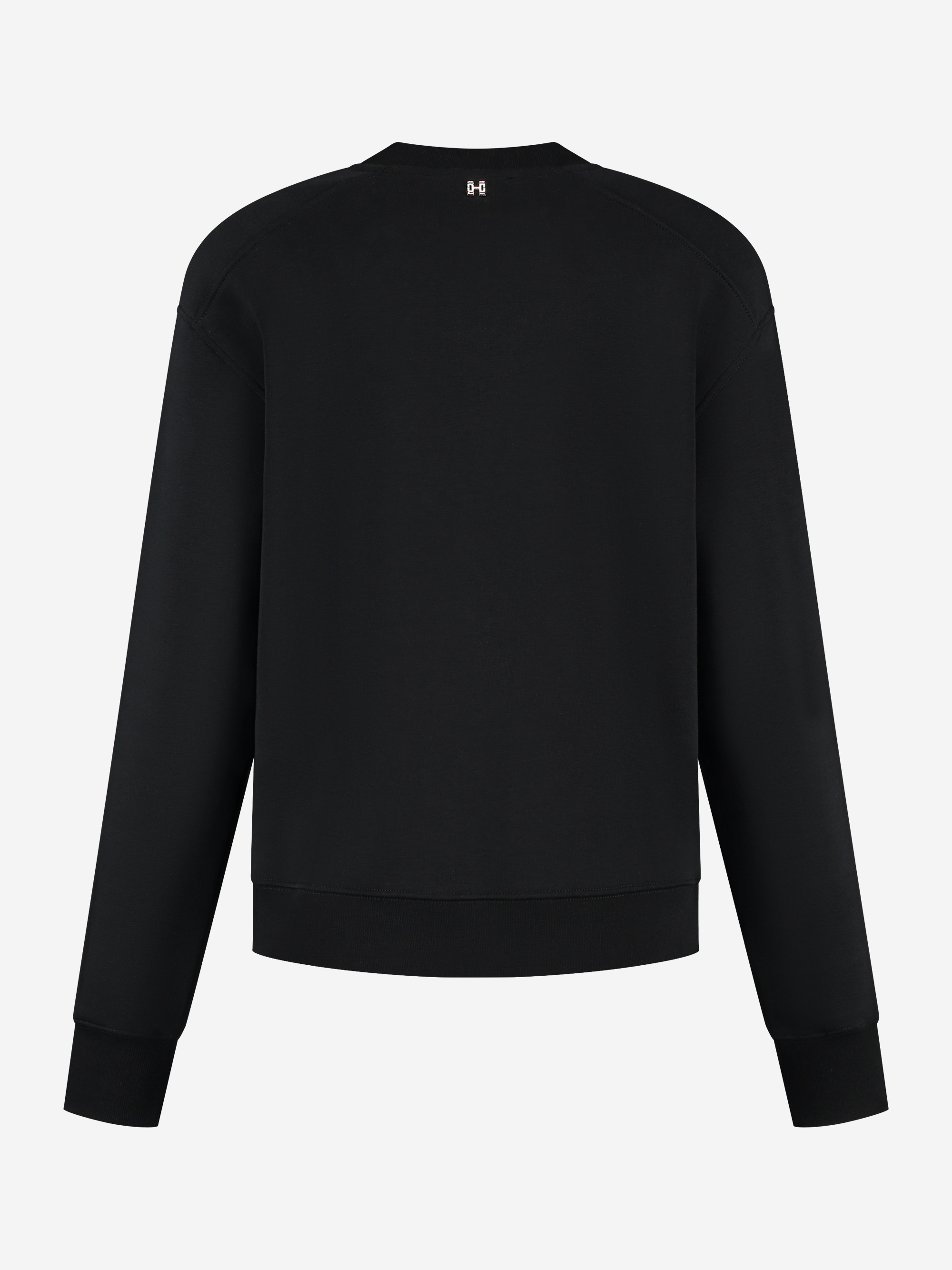 Wijdvallende sweater met FH logo van studs