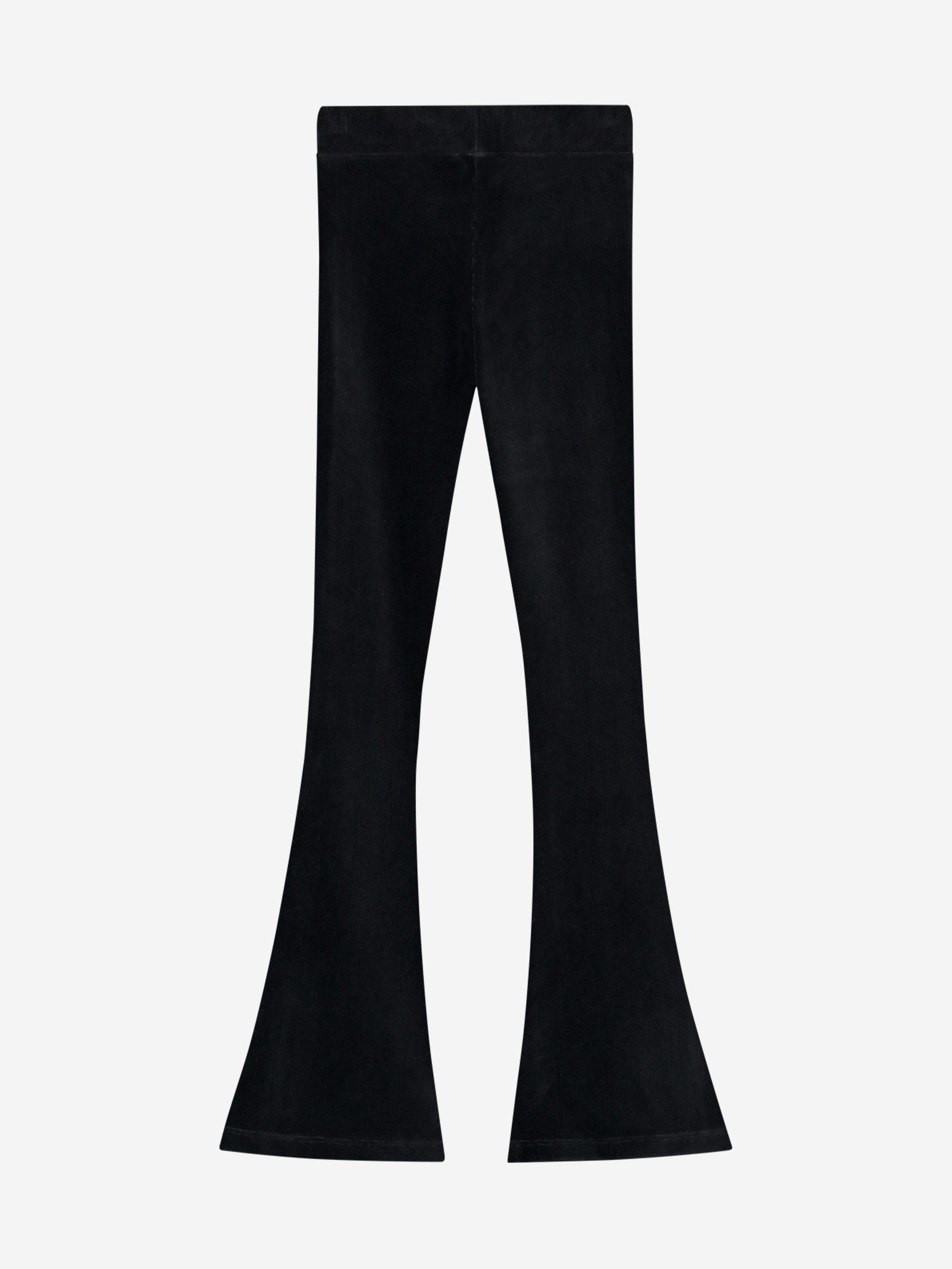 Velvet flared legging