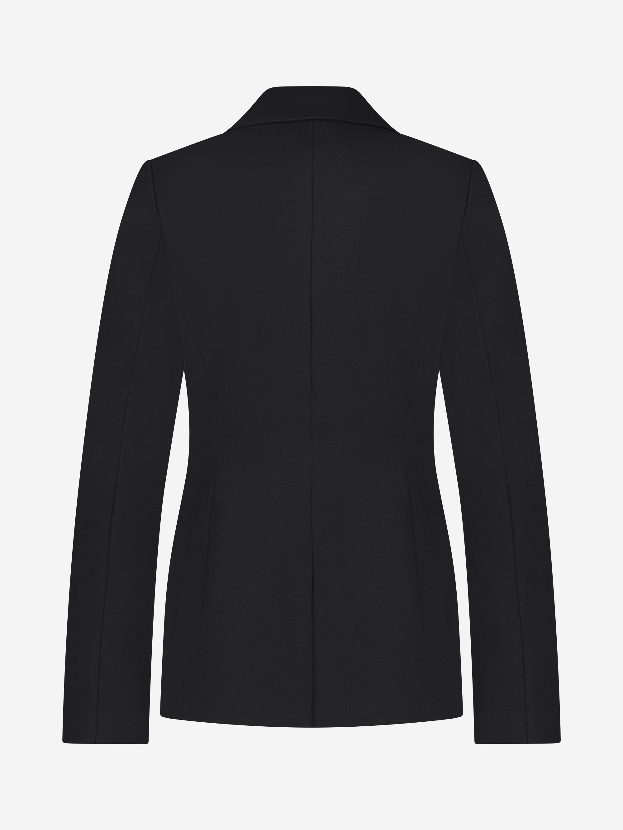 Classic blazer with N-button and lapel collar
