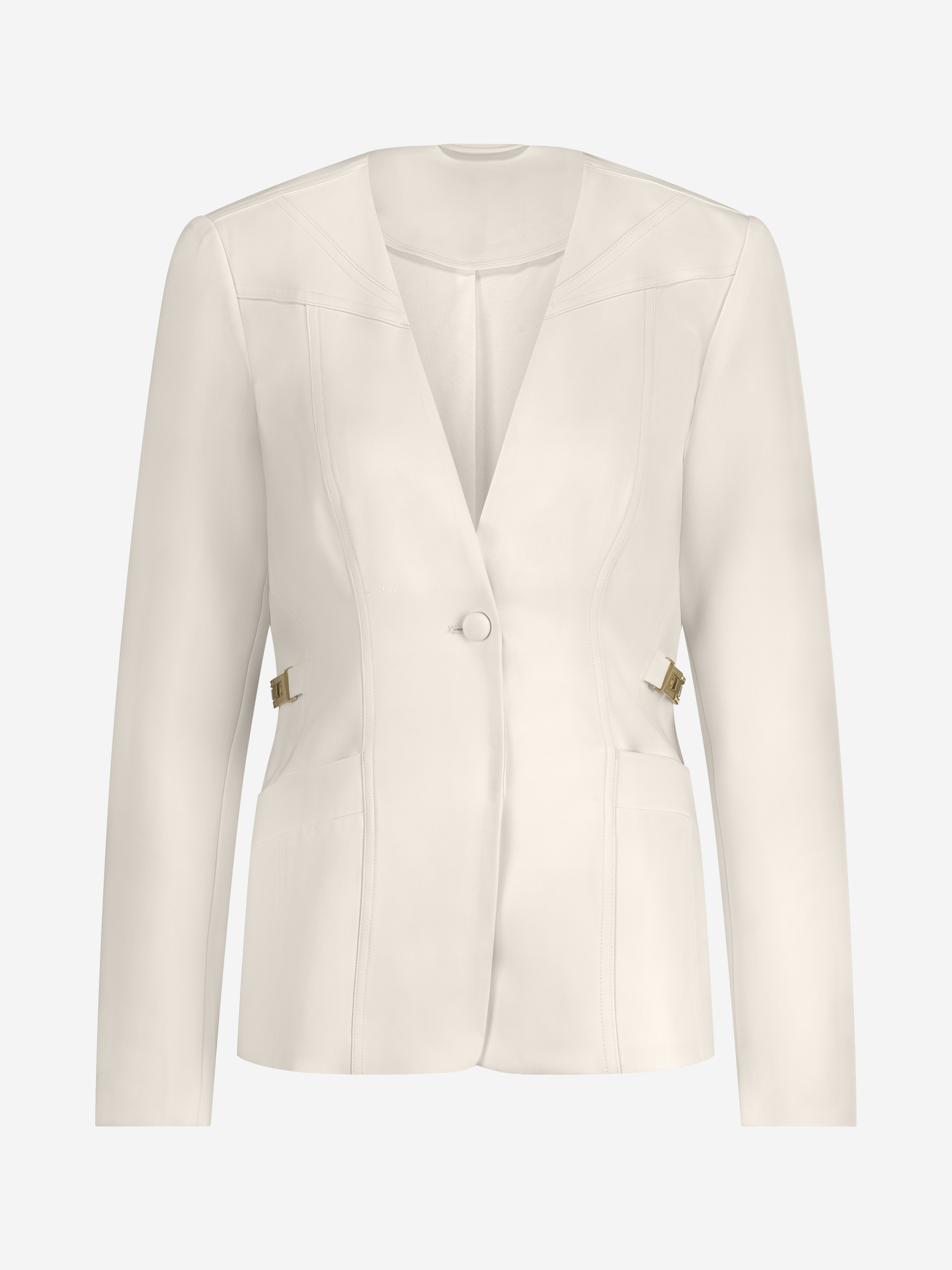 Blazer met ketting detail