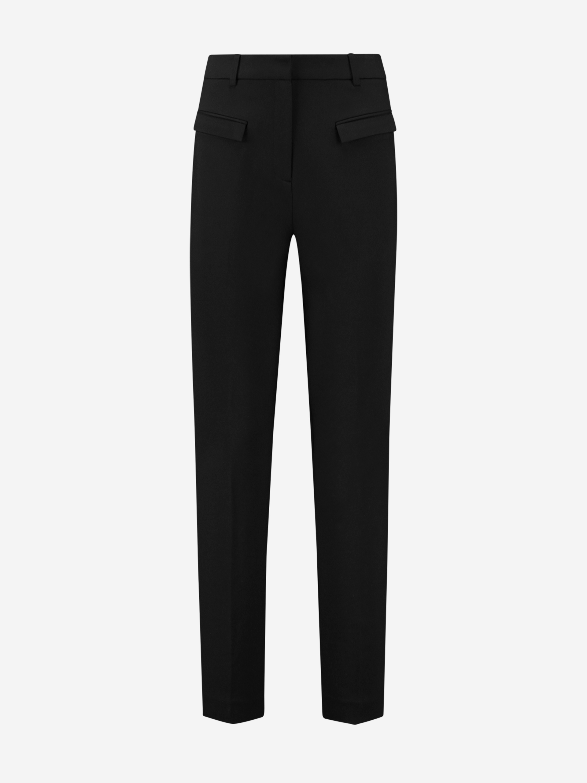 trousers with flap pockets