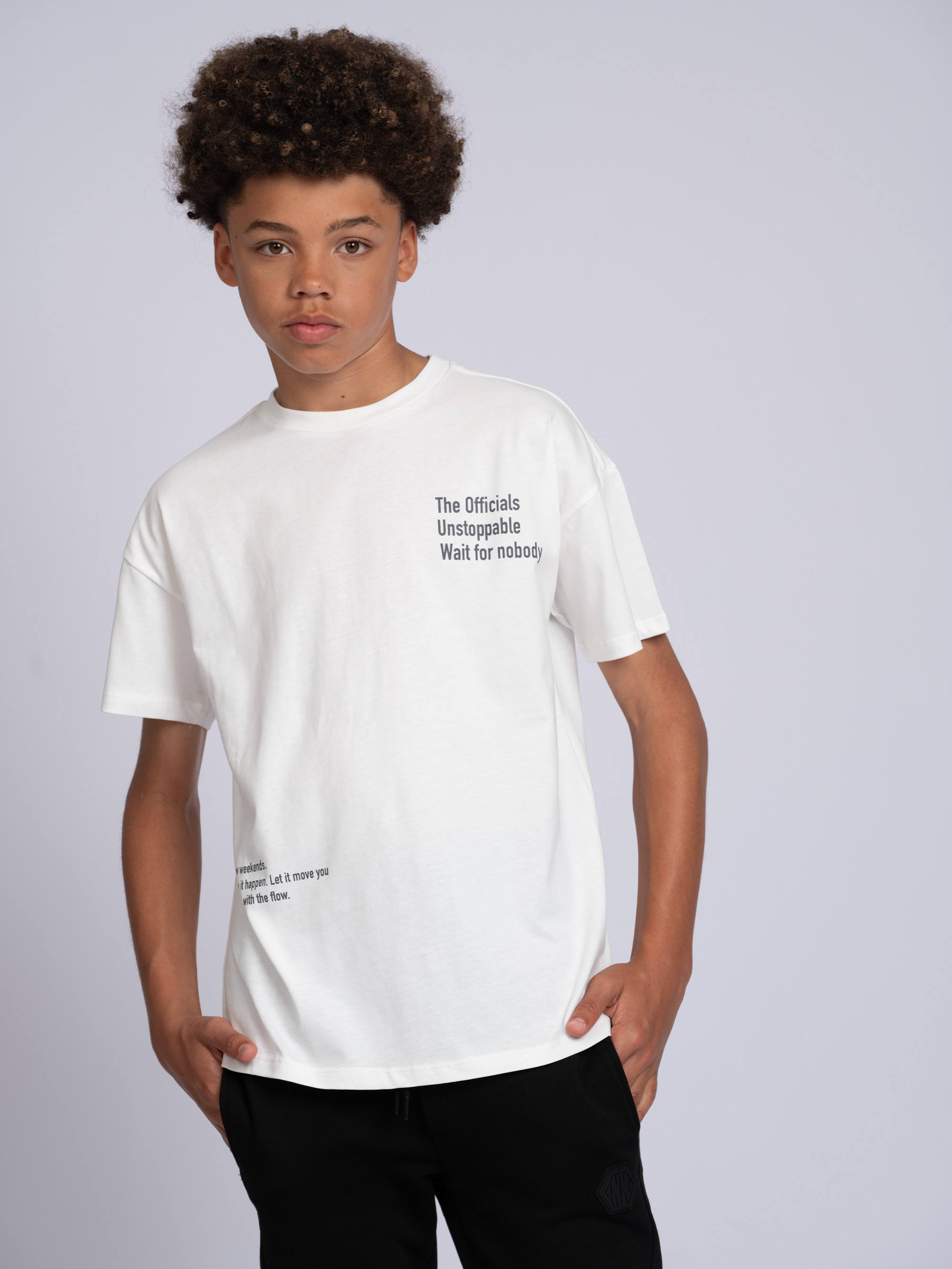 Oversized T-shirt with graphic print