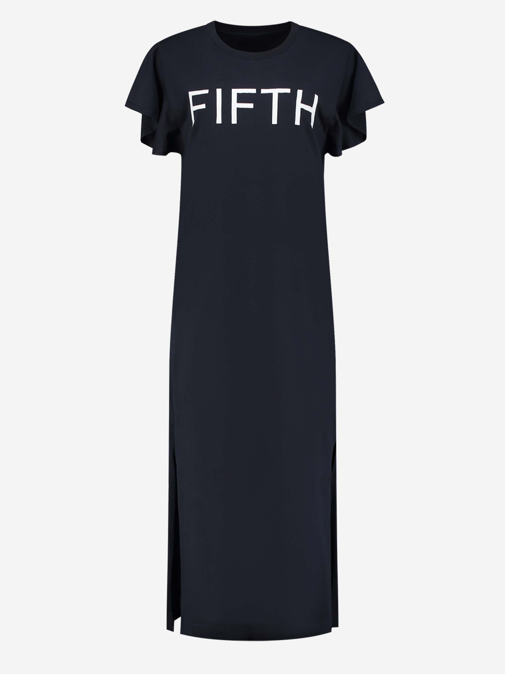 Maxi t-dress with slits