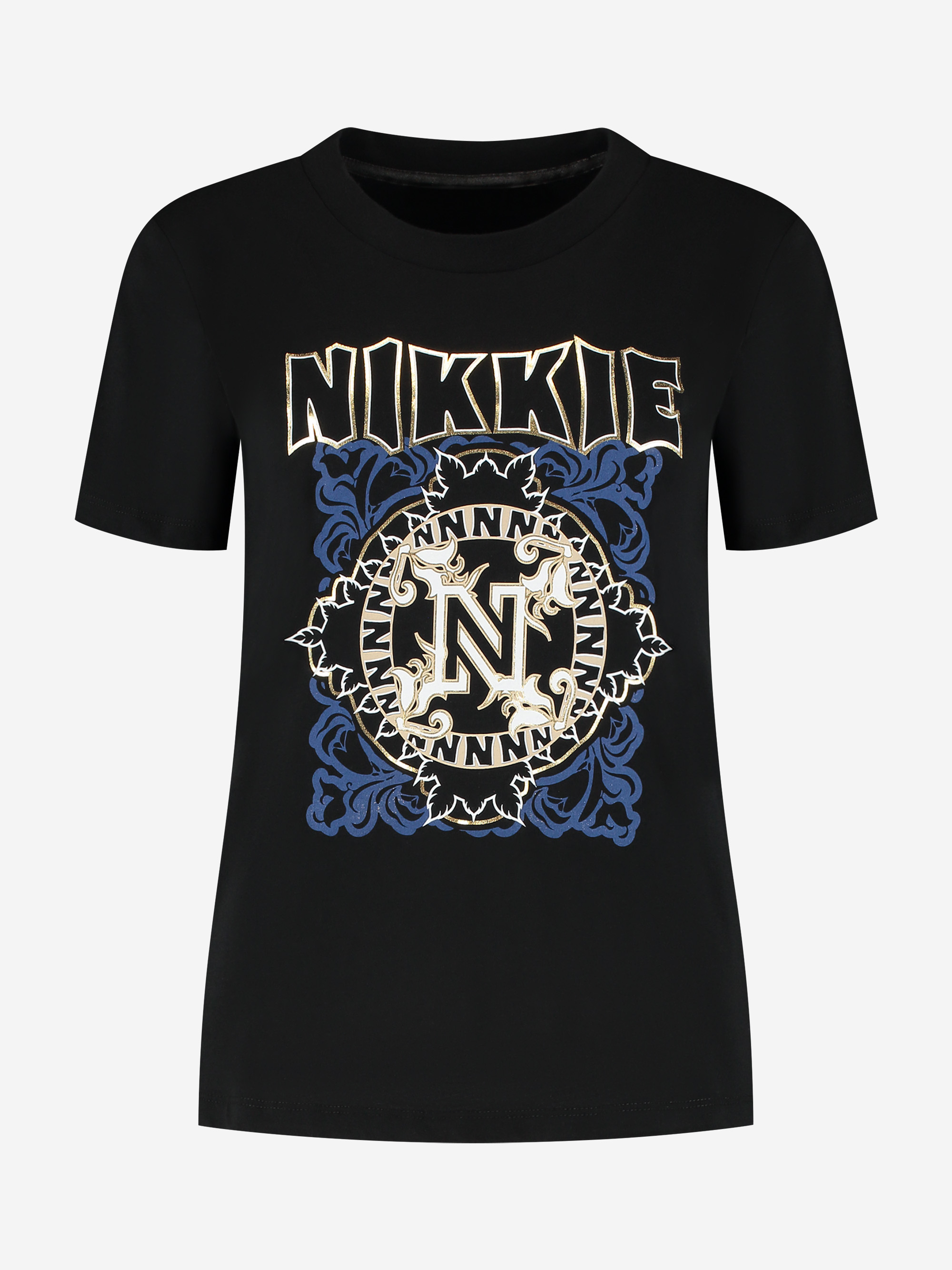 T-shirt met NIKKIE logo print