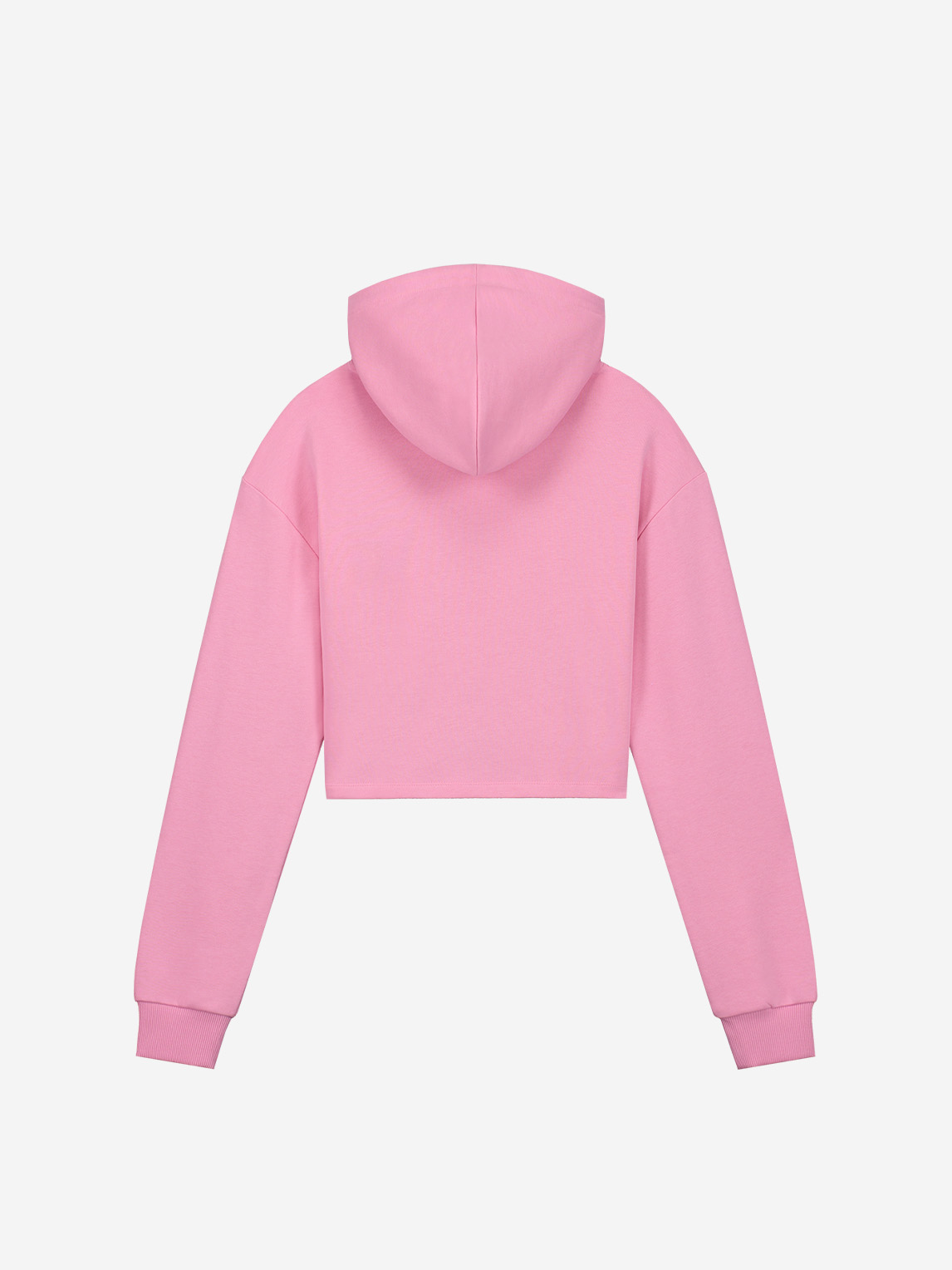 Cropped hoodie met ring