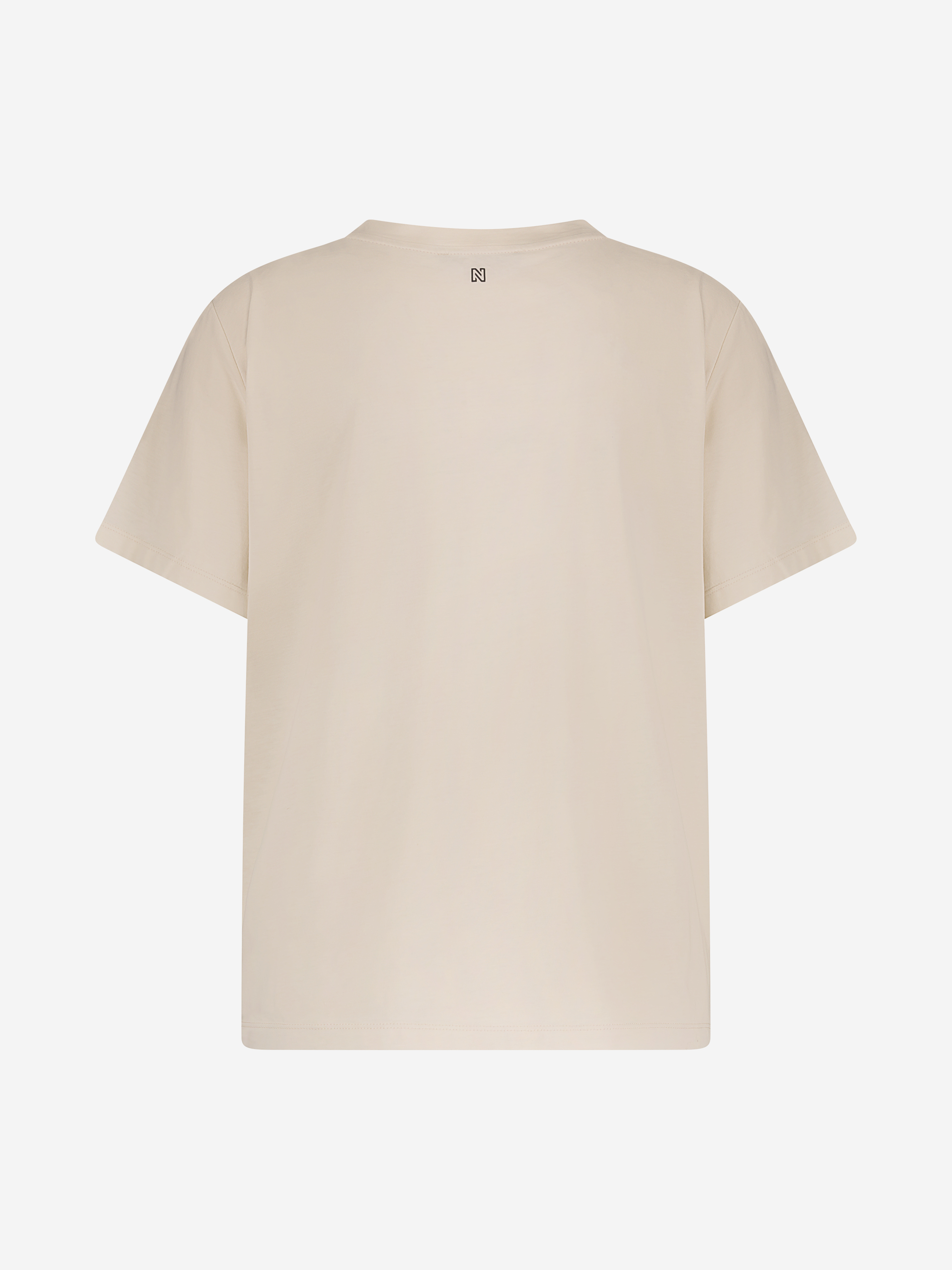 T-shirt met grafisch N-logo