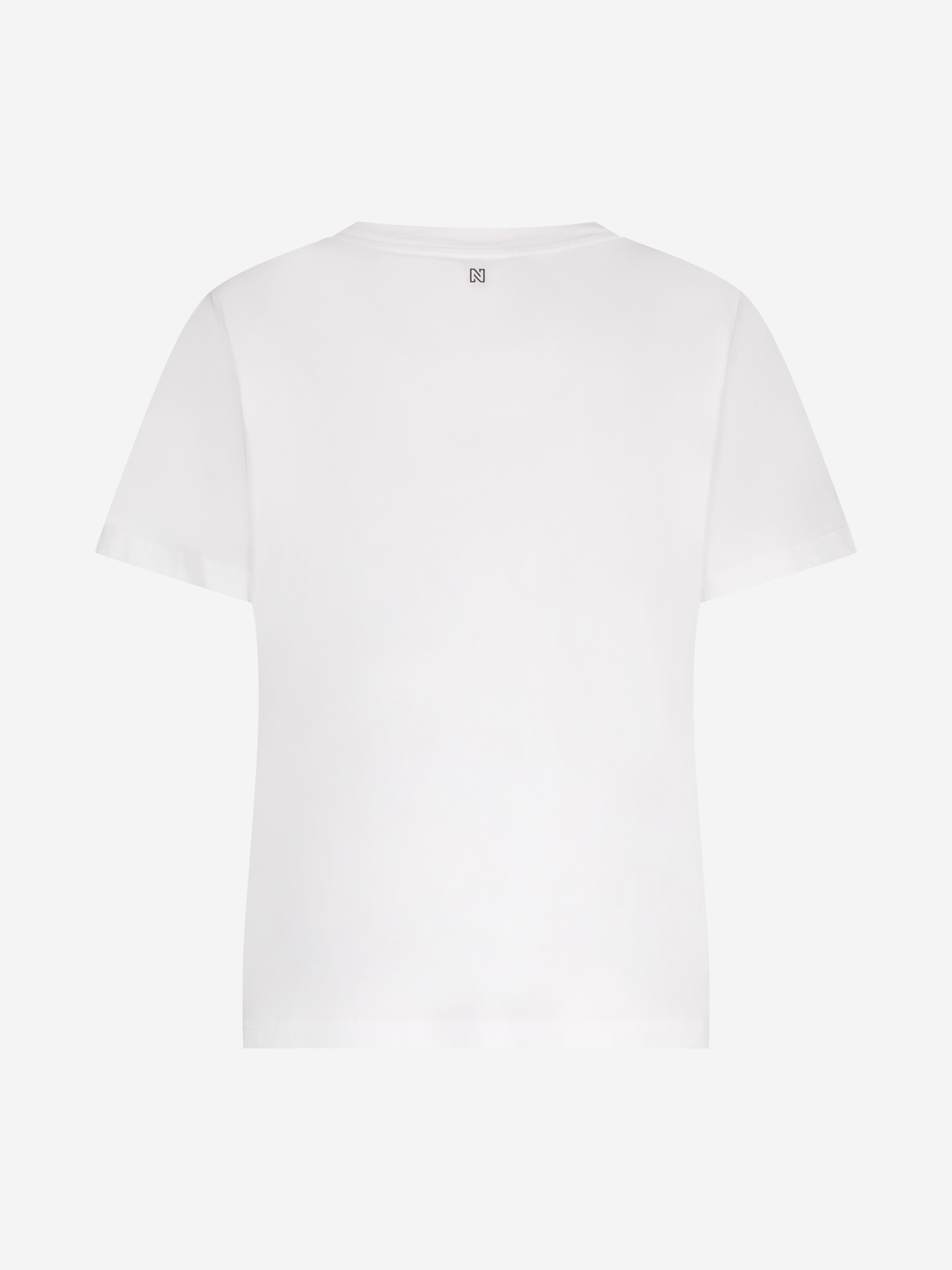 T-shirt met grafisch N-logo