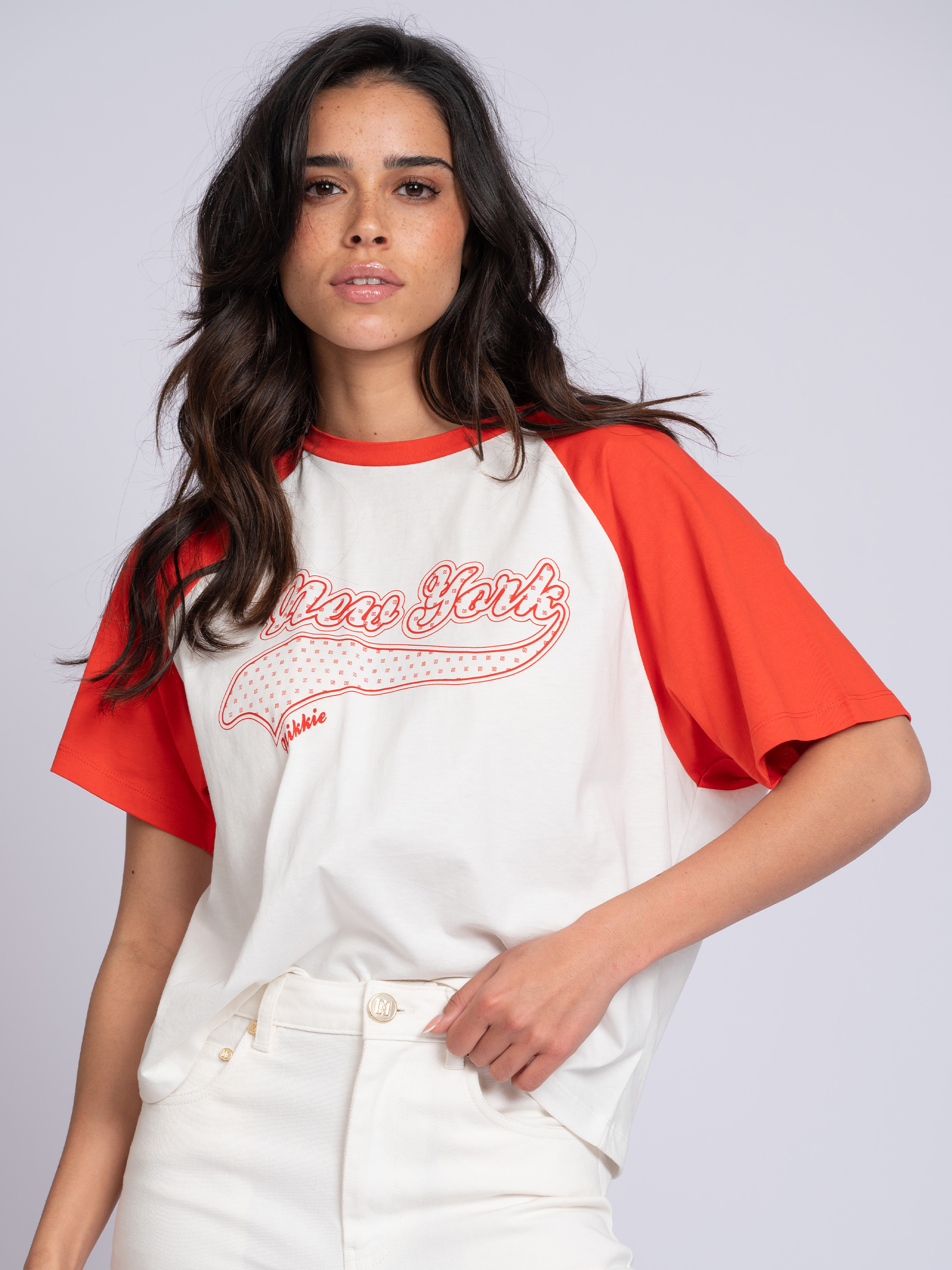 T-shirt with New York print