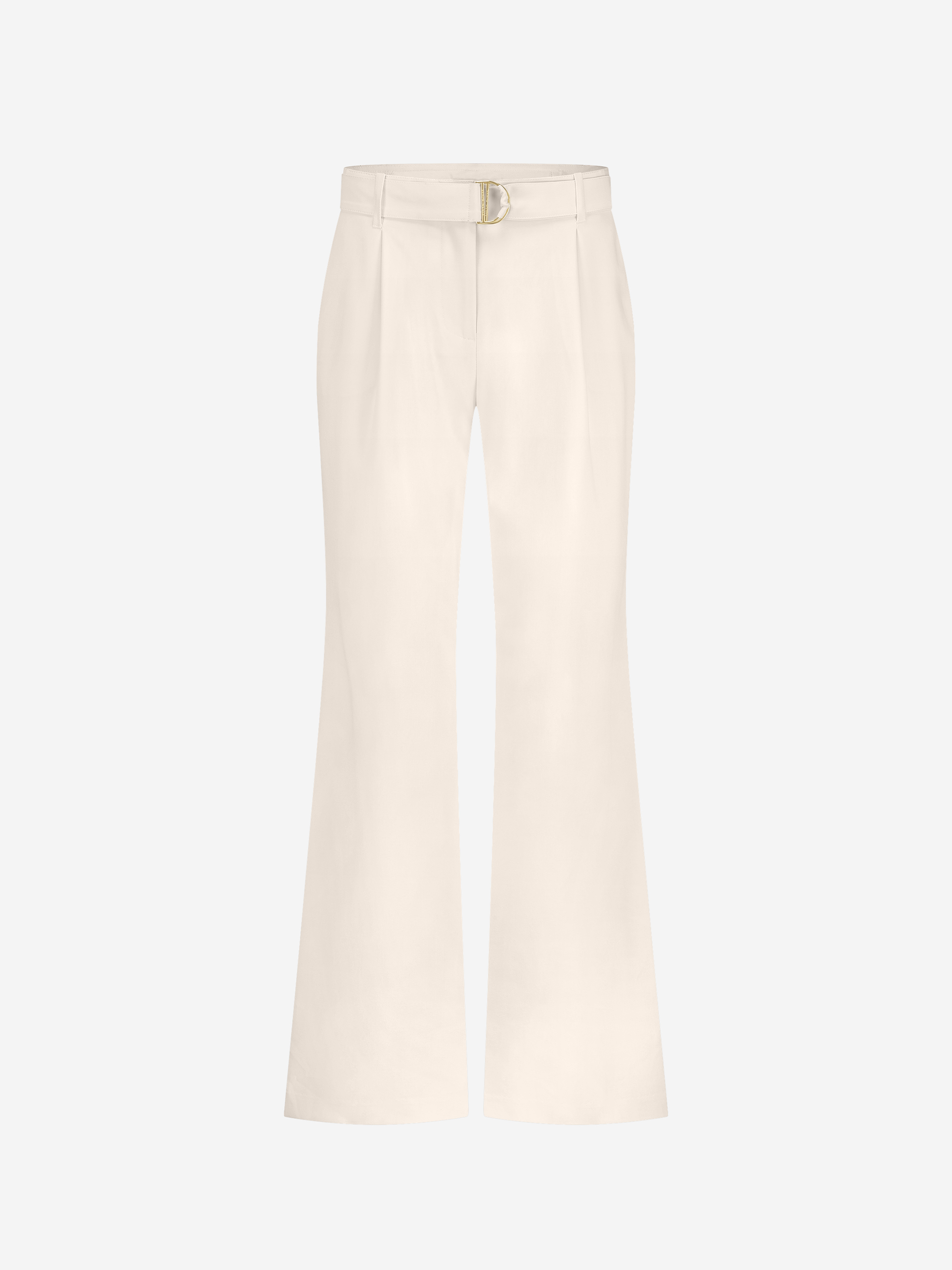 Loose-fitting trousers with waistband