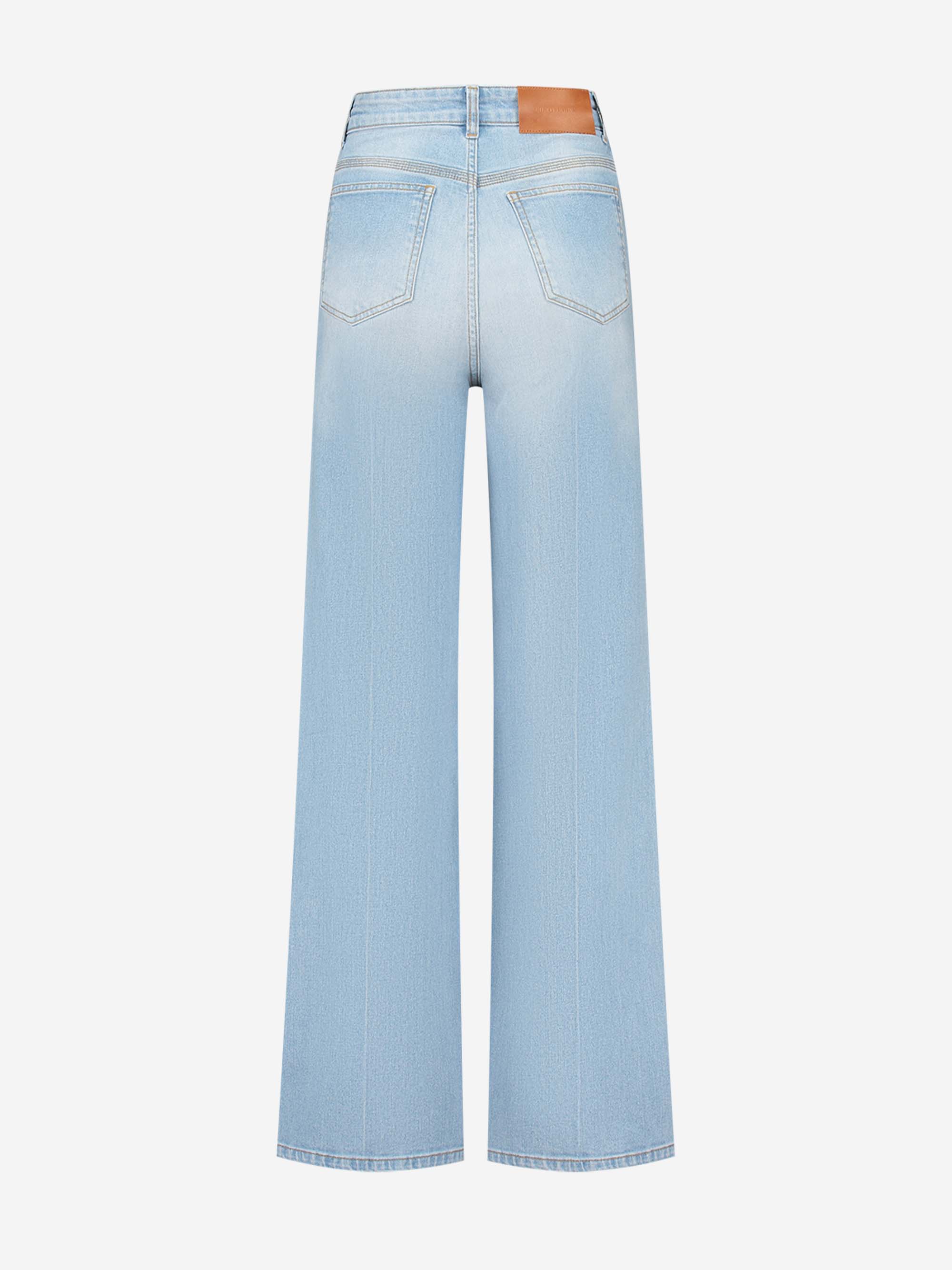 Denim Wide Leg Jeans with high rise